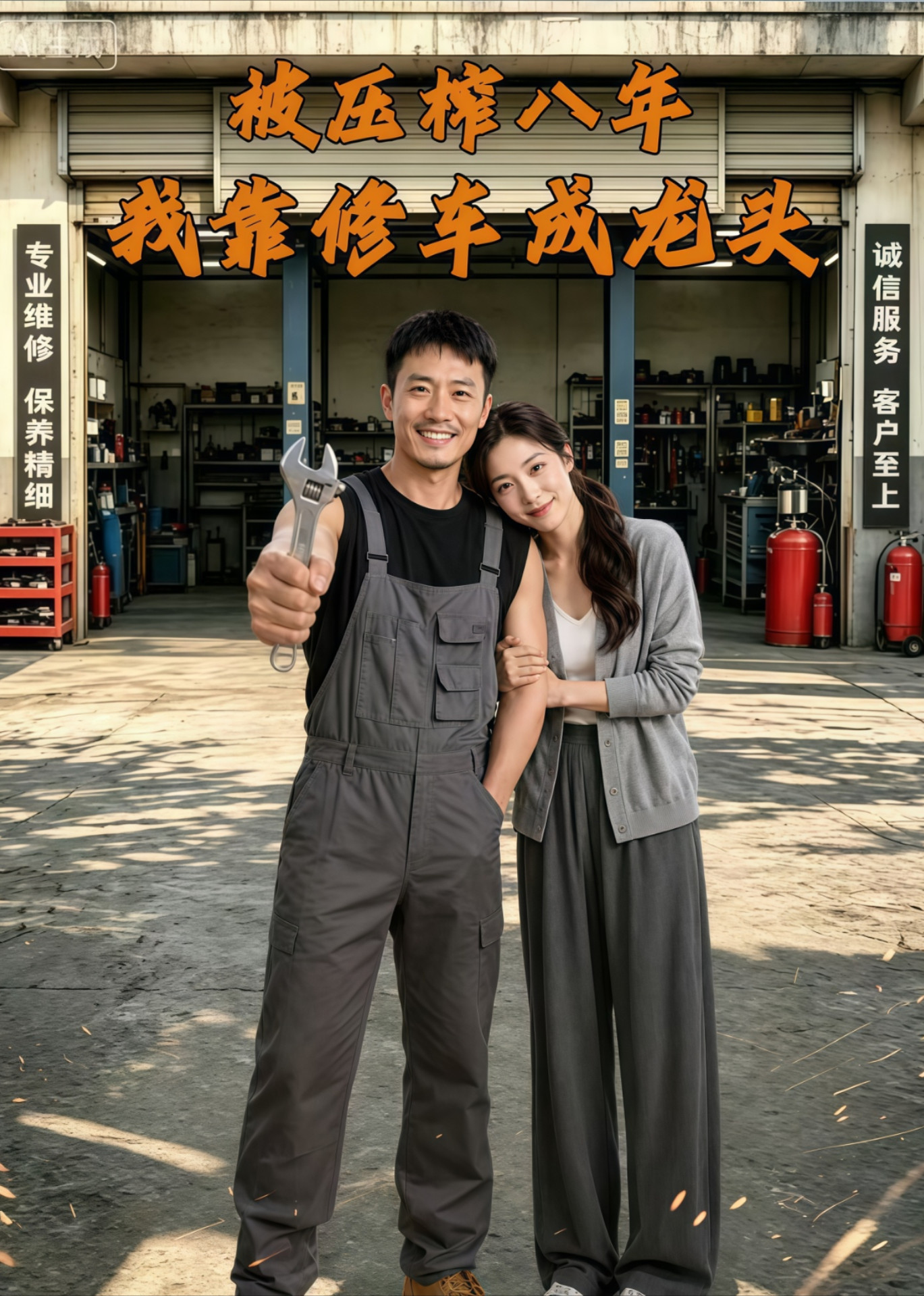 被压榨八年，我靠修车成龙头