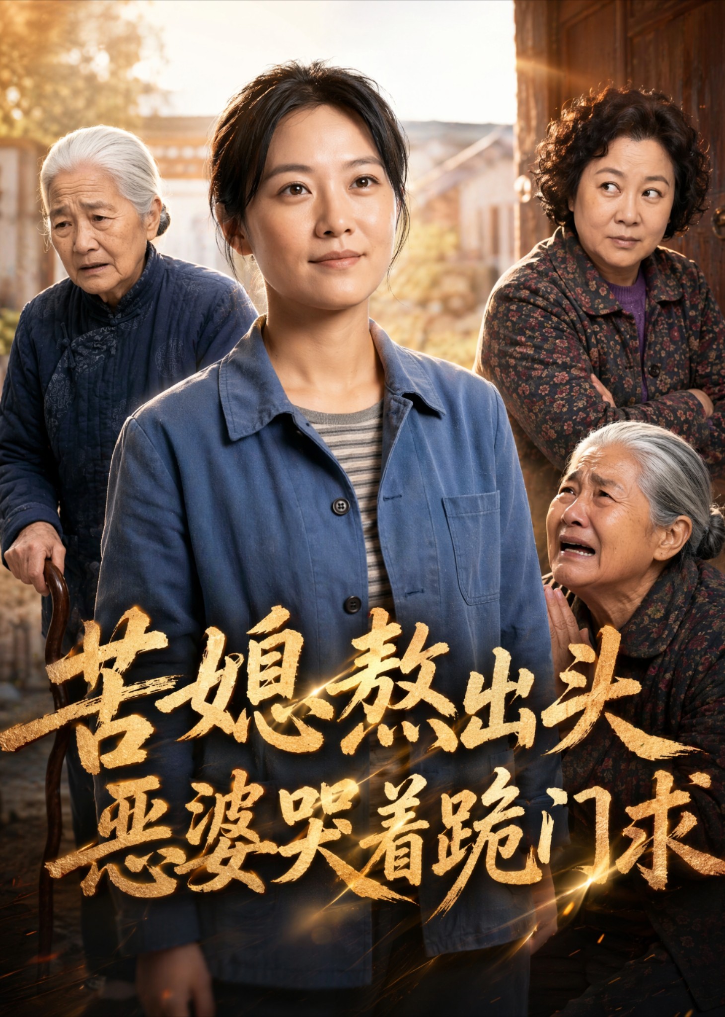 苦媳熬出头，恶婆哭着跪门求