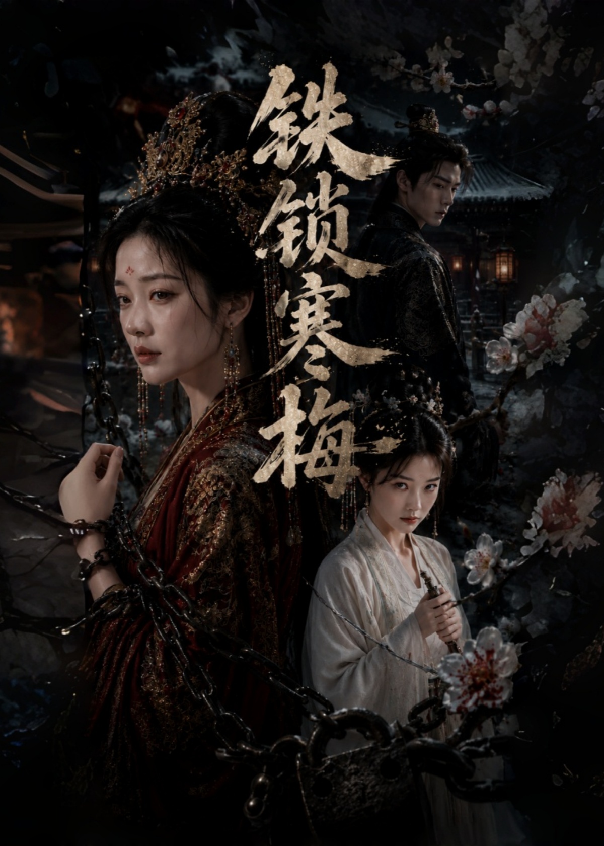 铁索寒梅