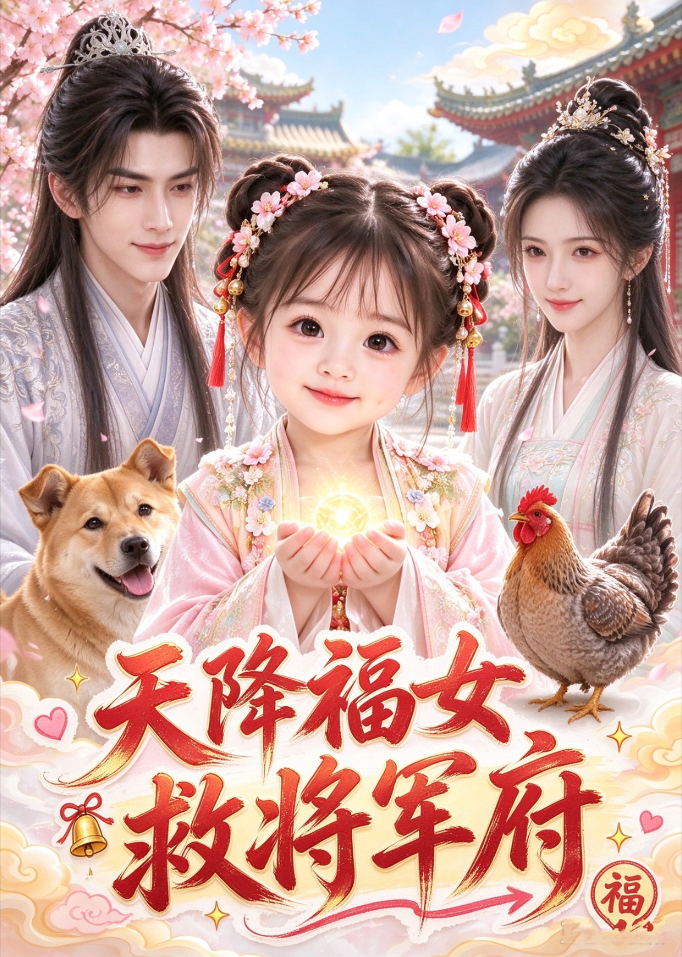 天降福女救将军府封面图