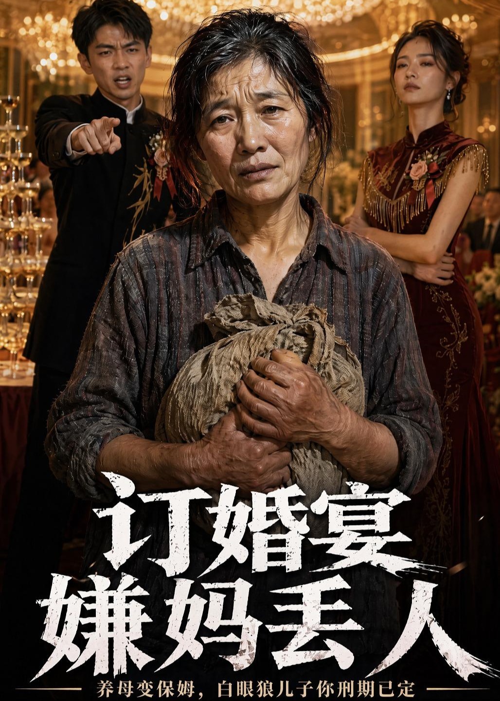 订婚宴嫌妈丢人