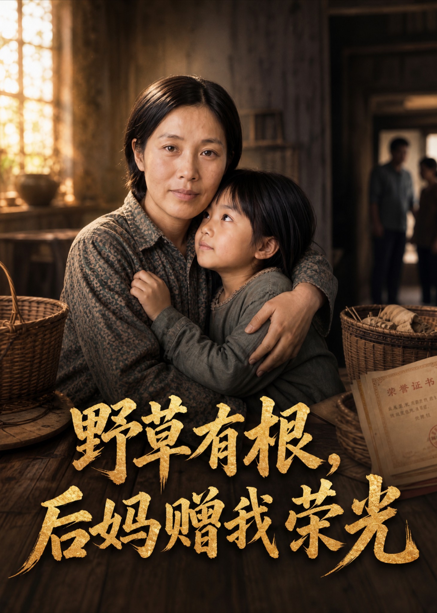 野草有根，后妈赠我荣光