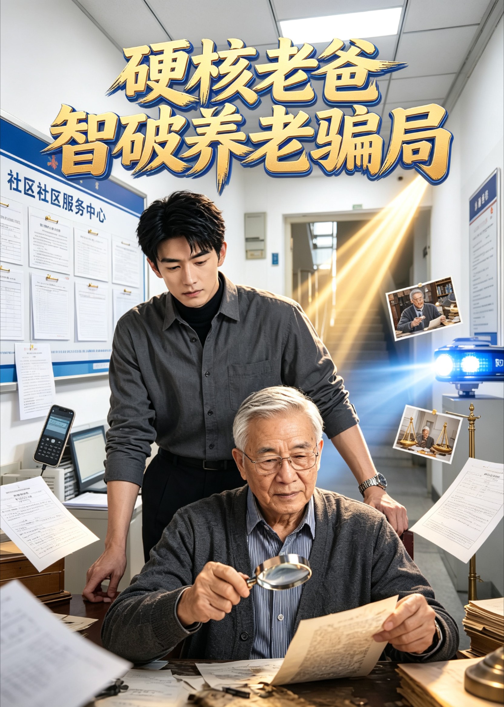 硬核老爸智破养老骗局