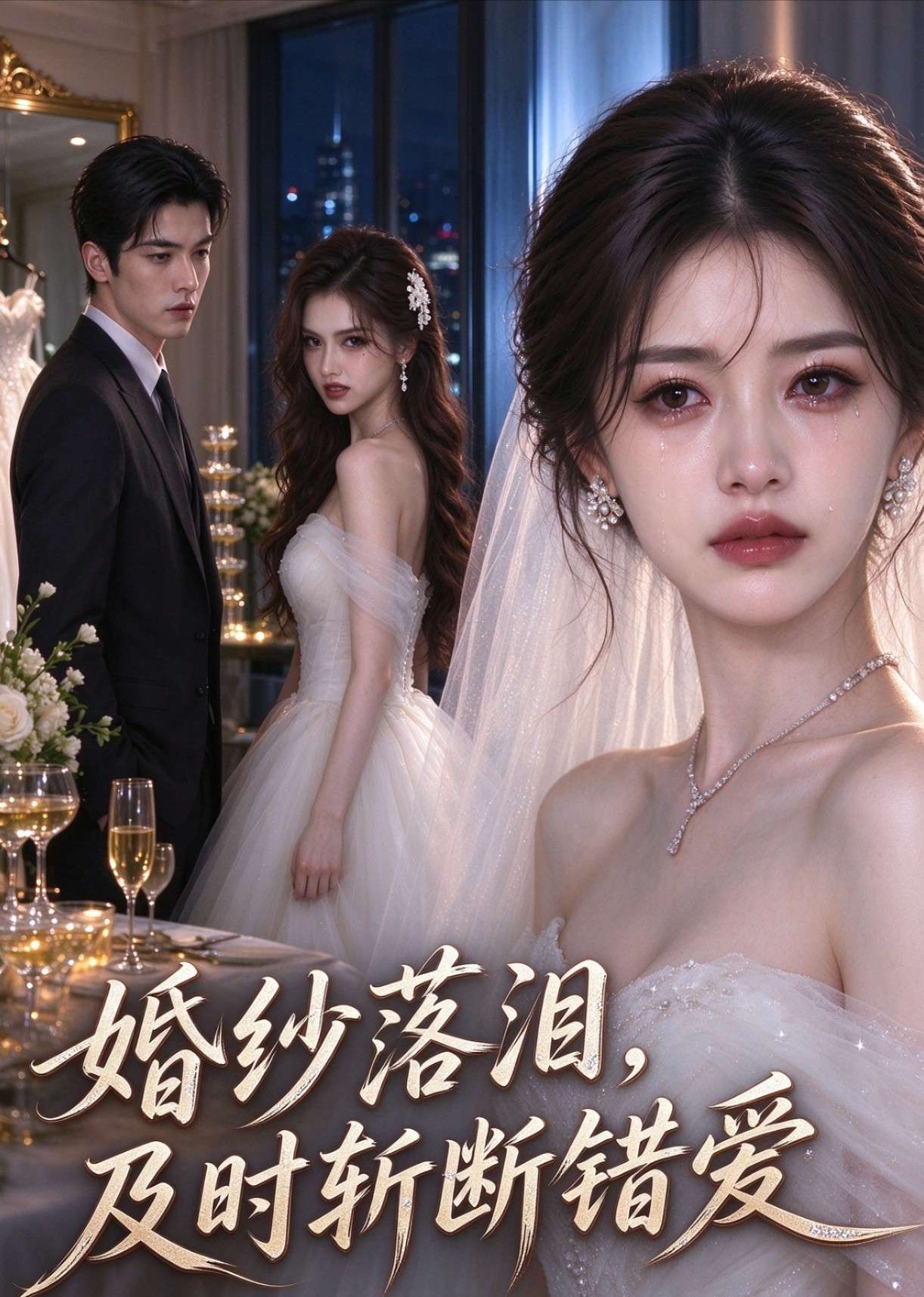 婚纱落泪，及时斩断错爱封面图