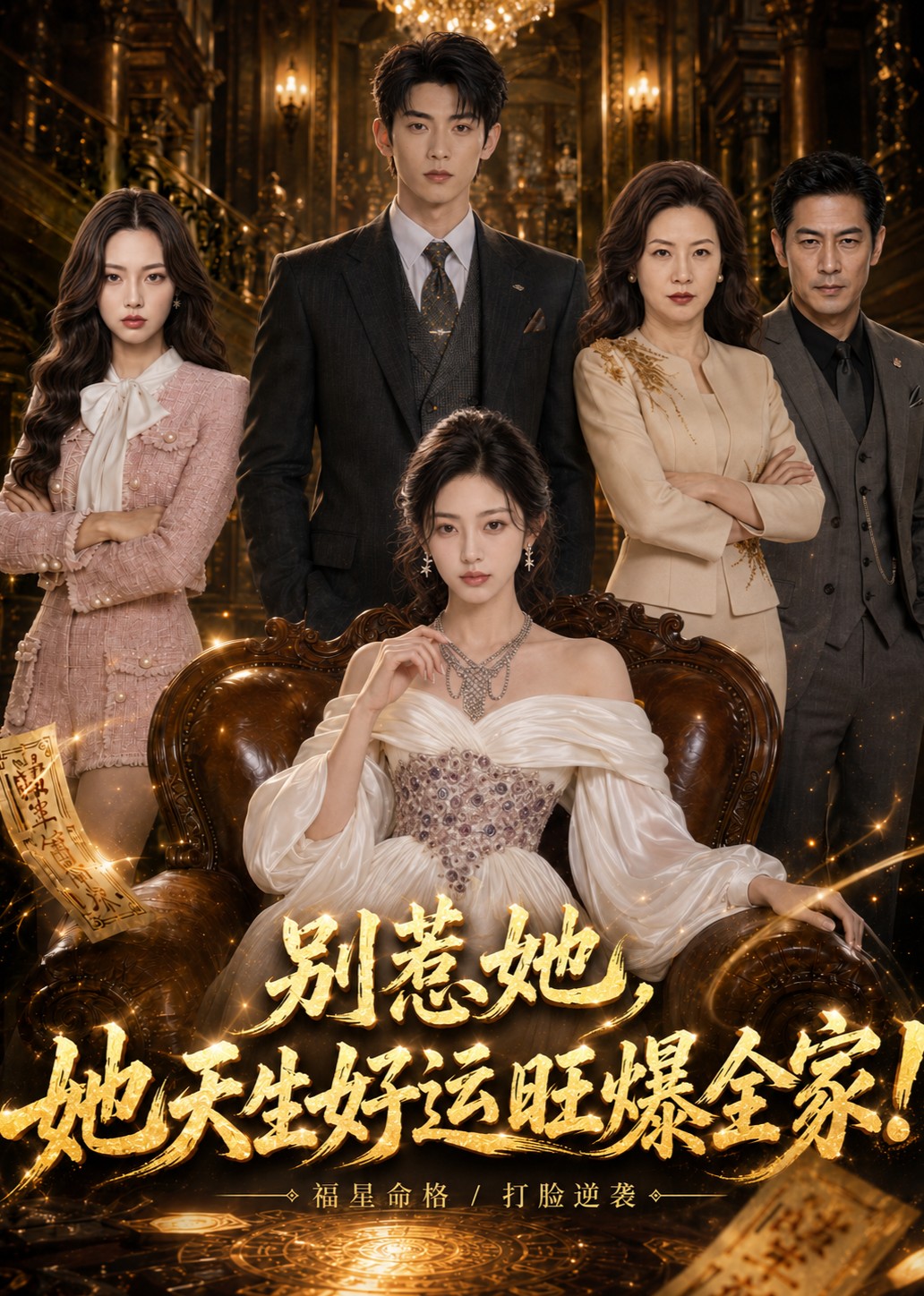 别惹她，她天生好运旺爆全家！