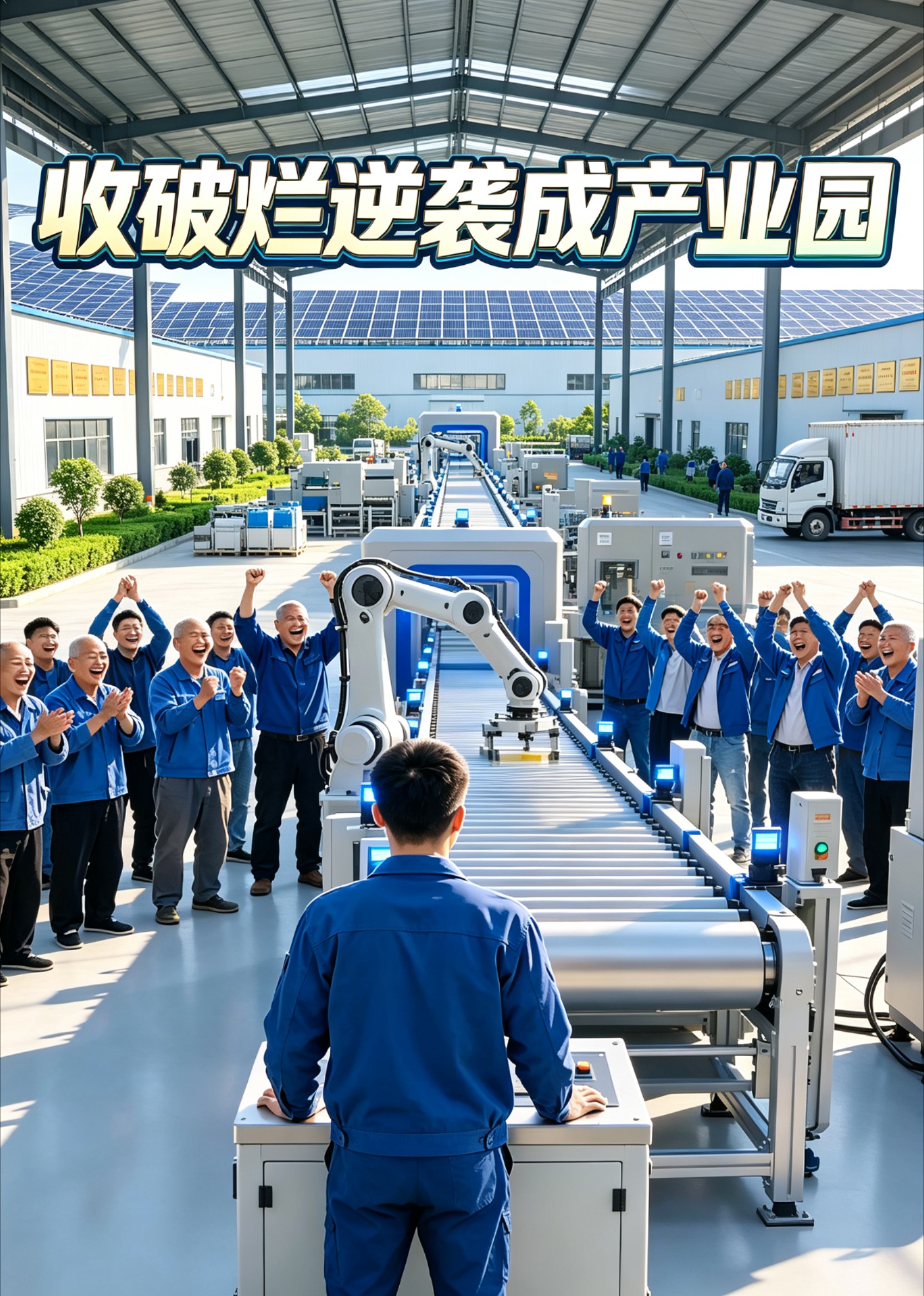 收破烂逆袭成产业园