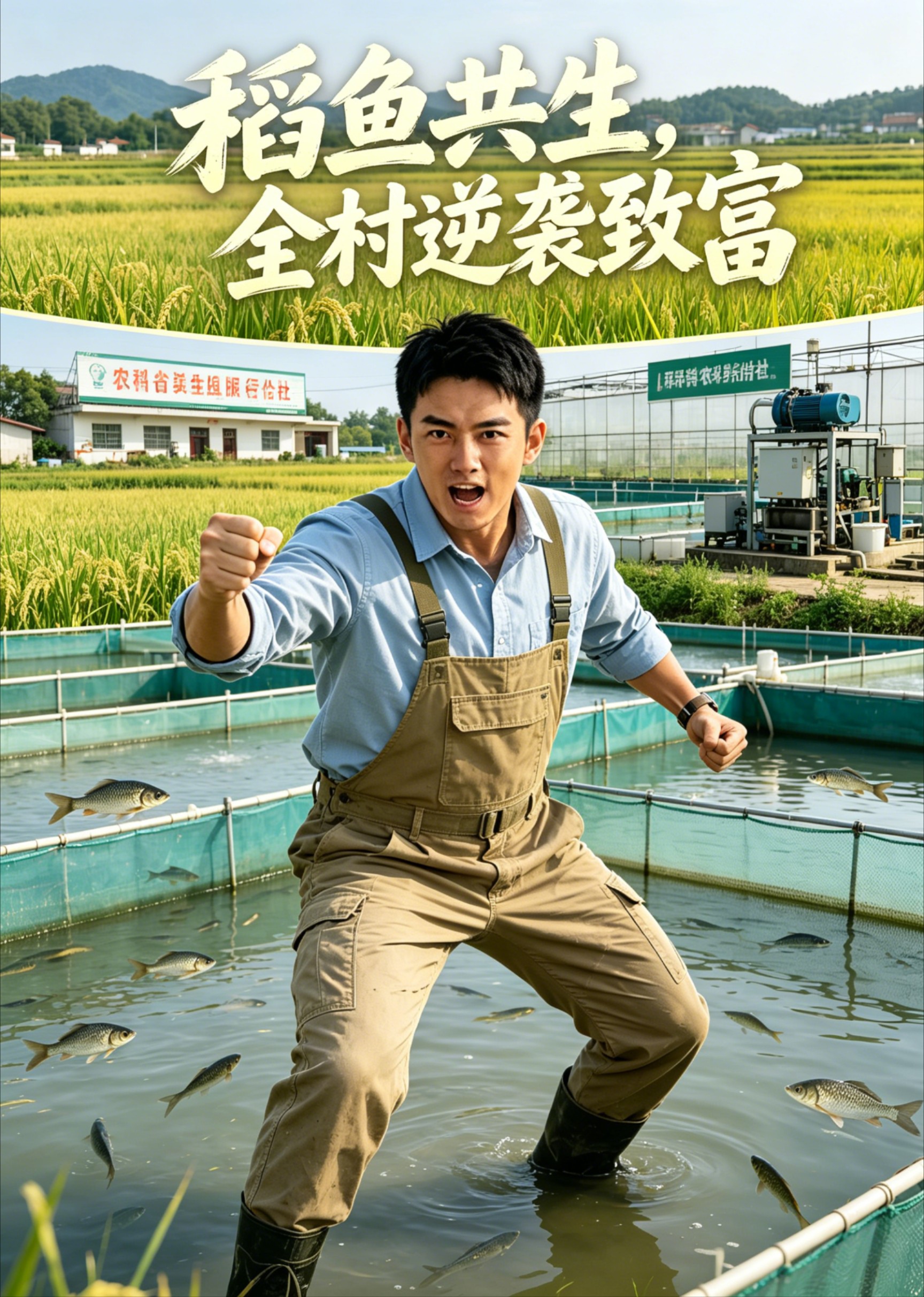 稻鱼共生，全村逆袭致富