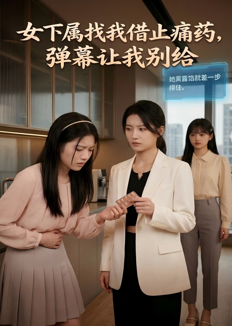 女下属找我借止痛药，弹幕让我别给封面图