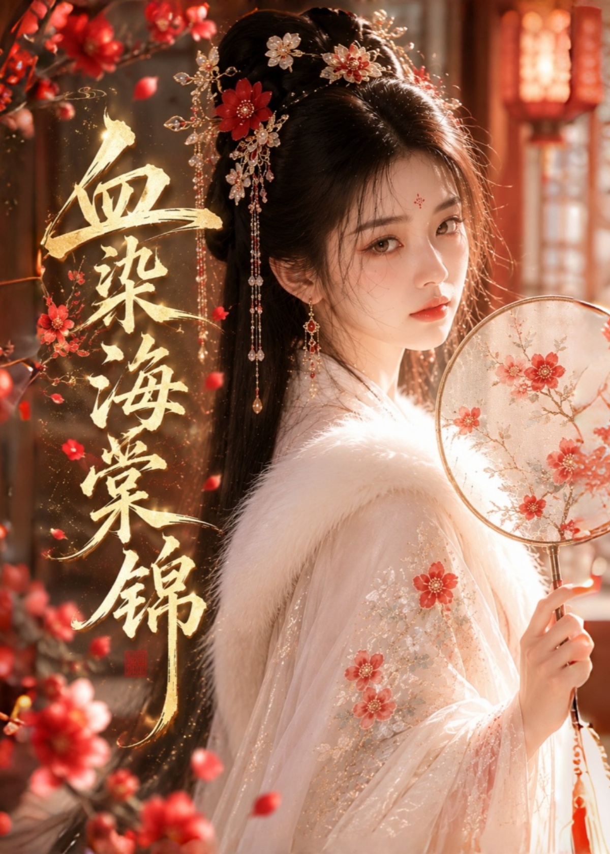 血染海棠锦