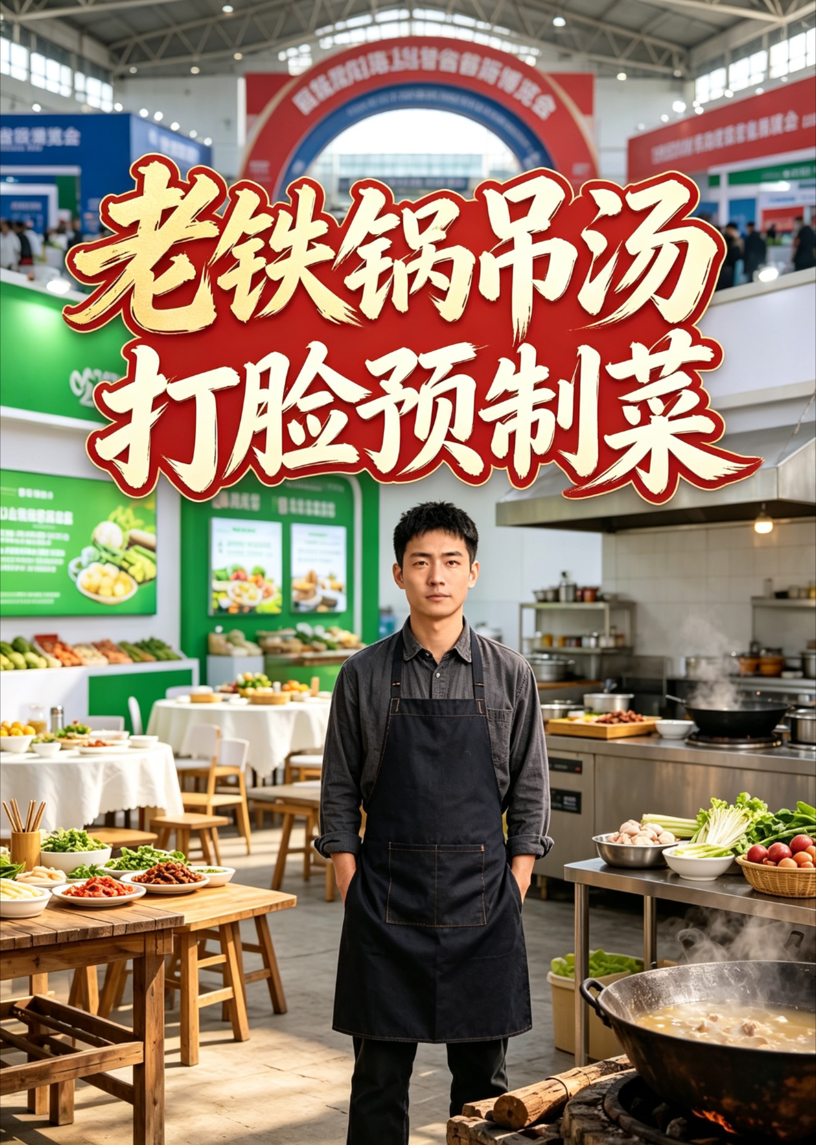 老铁锅吊汤打脸预制菜