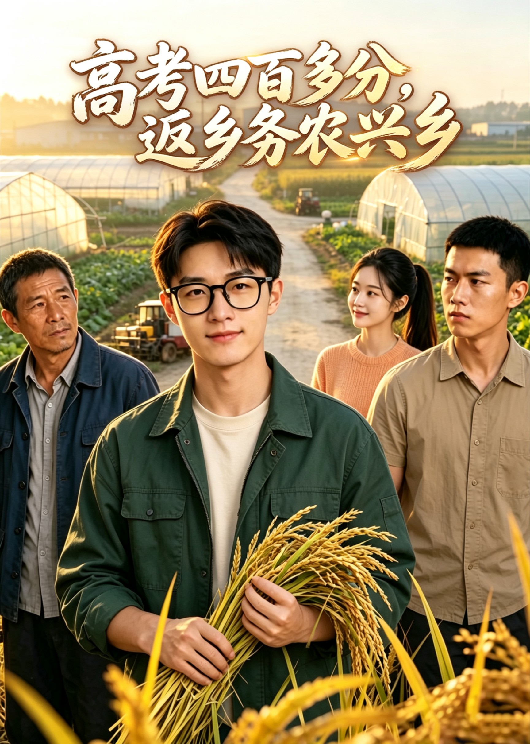 高考四百多分返乡务农兴乡