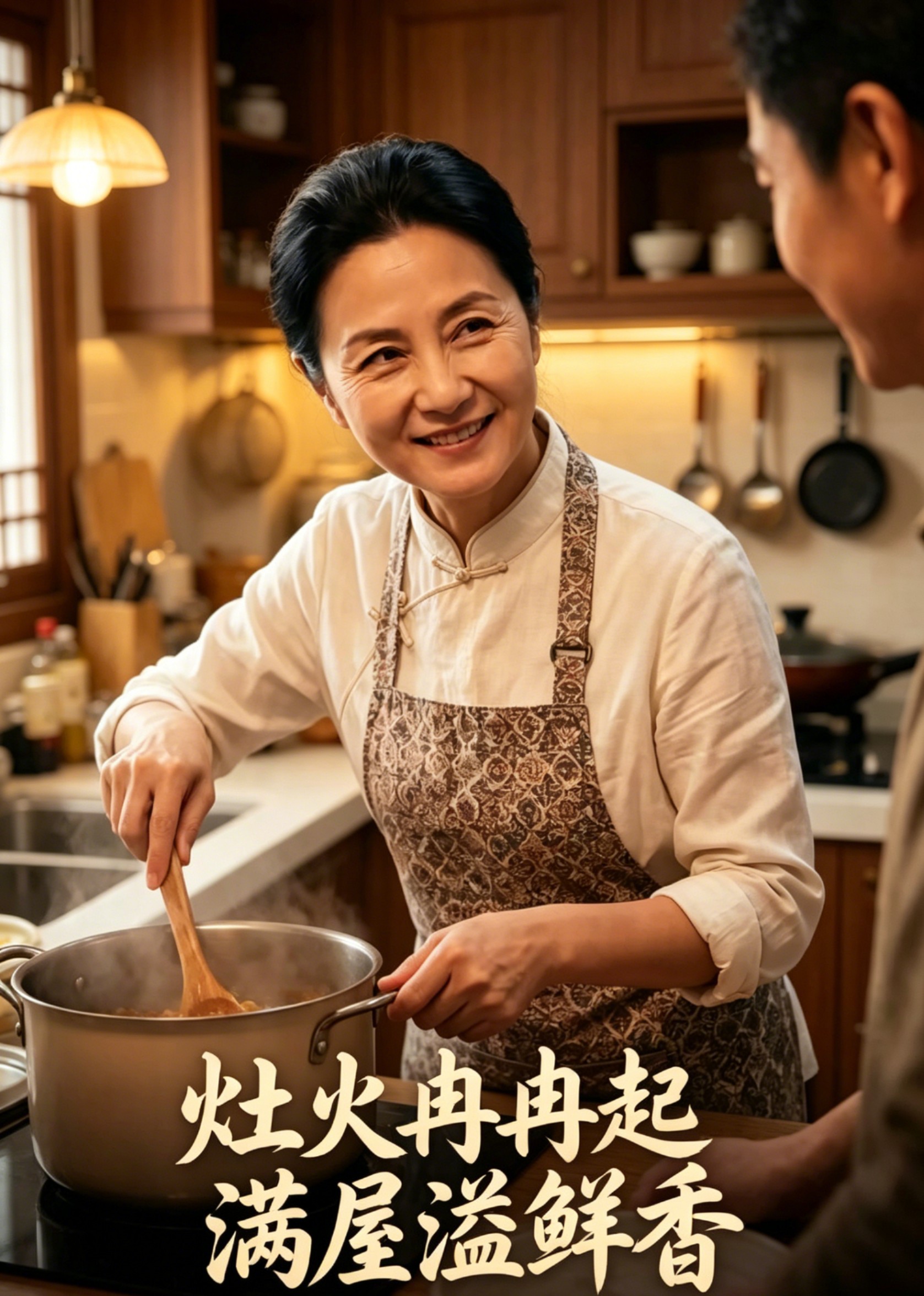 灶火冉冉起 满屋溢鲜香