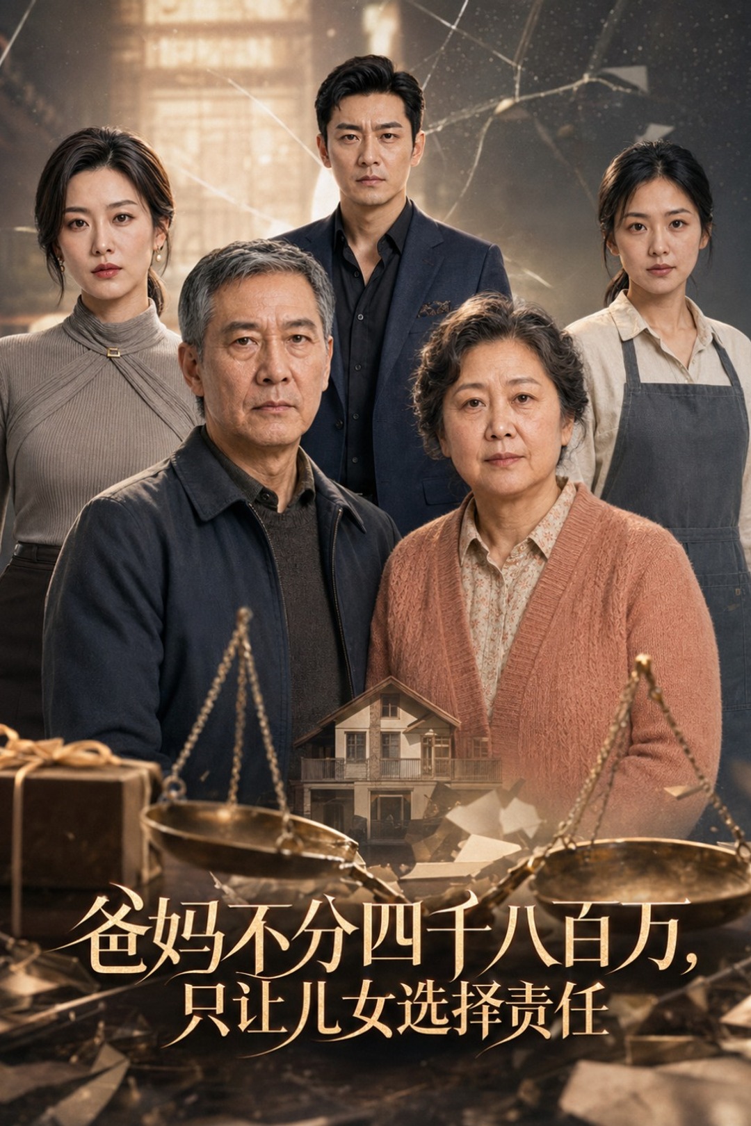 爸妈不分四千八百万，只让儿女选择责任封面图