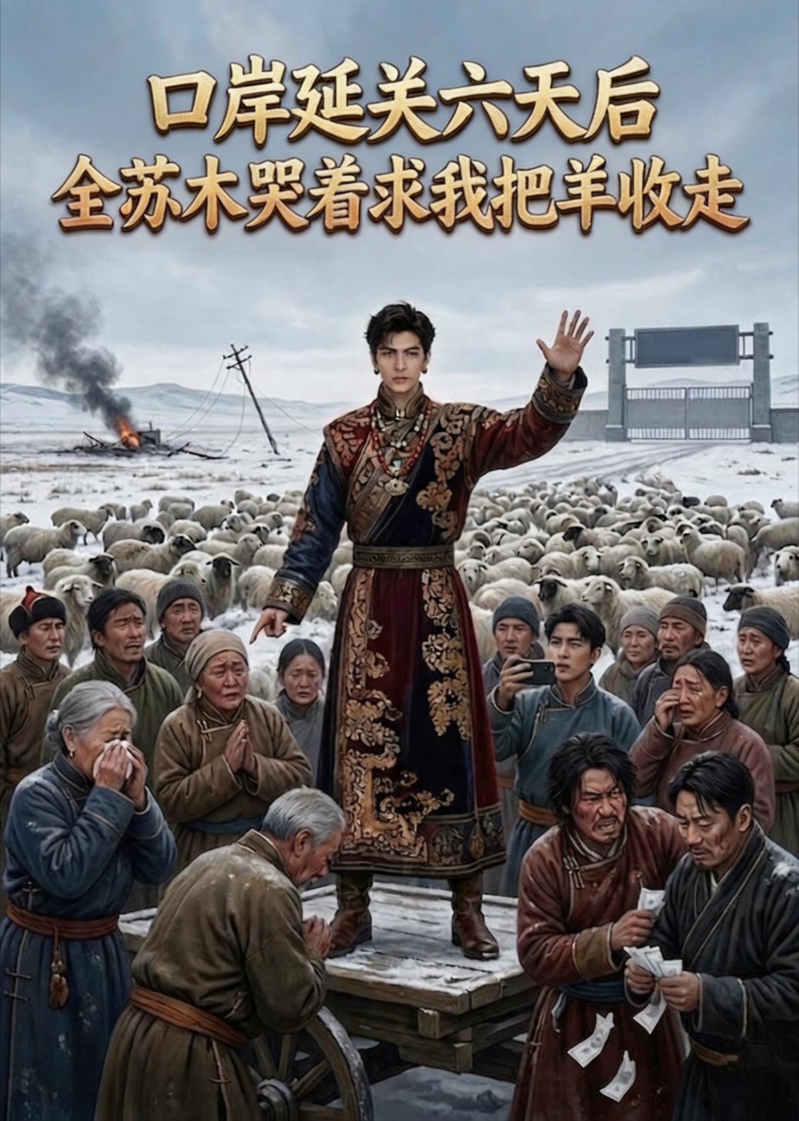 口岸延关六天后，全苏木哭着求我把羊收走