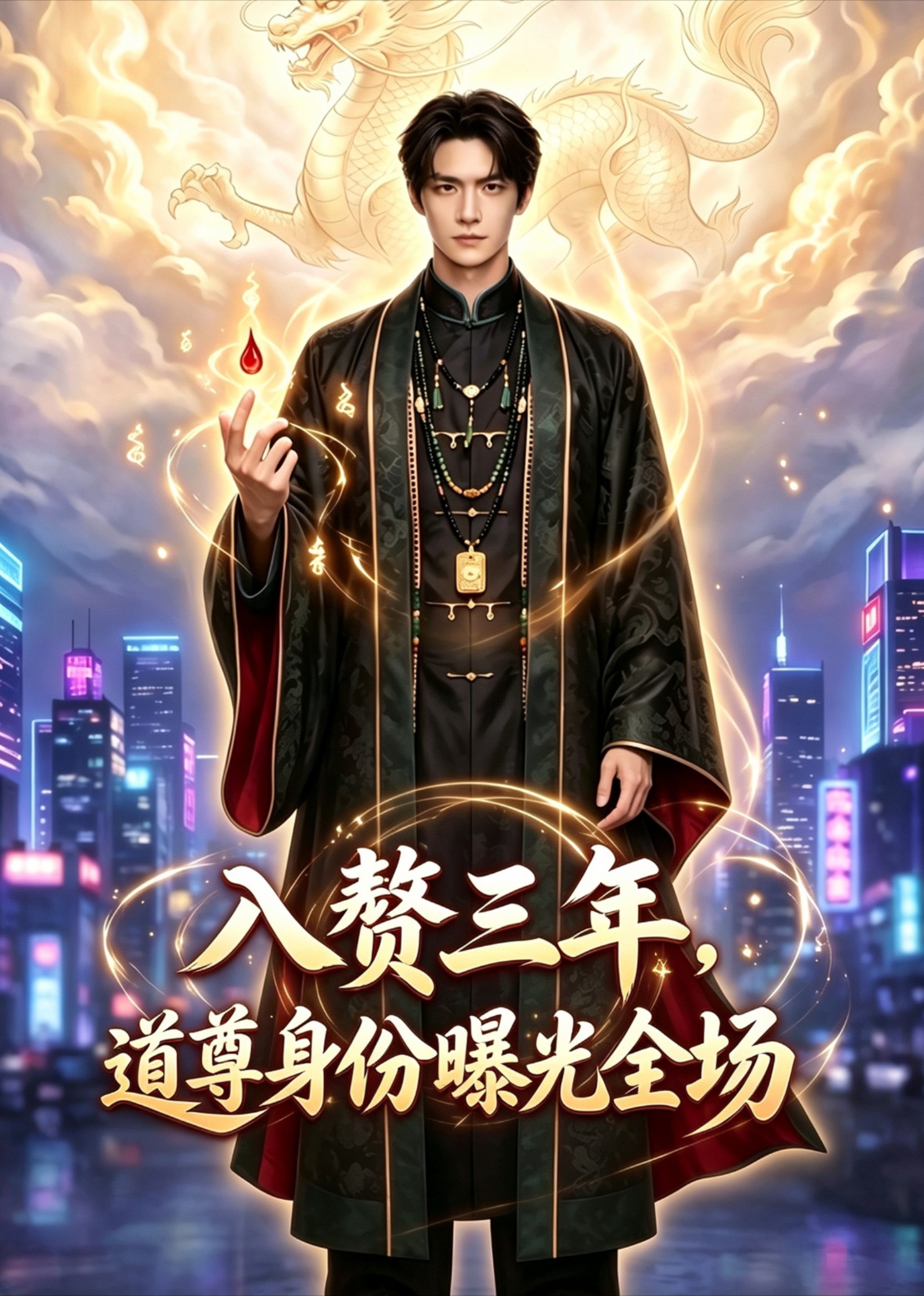入赘三年，道尊身份曝光全场封面图