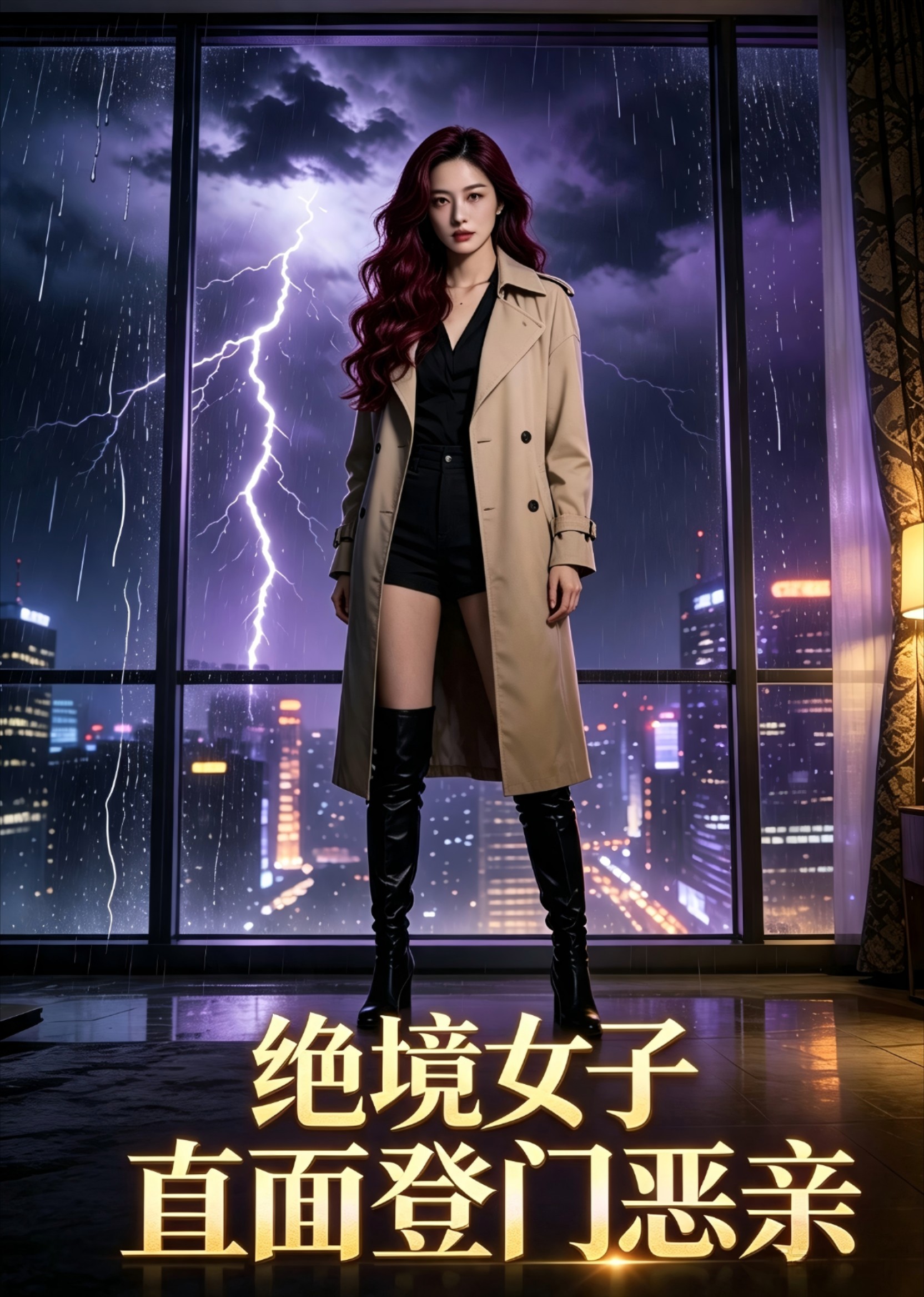 绝境女子直面登门恶亲封面图
