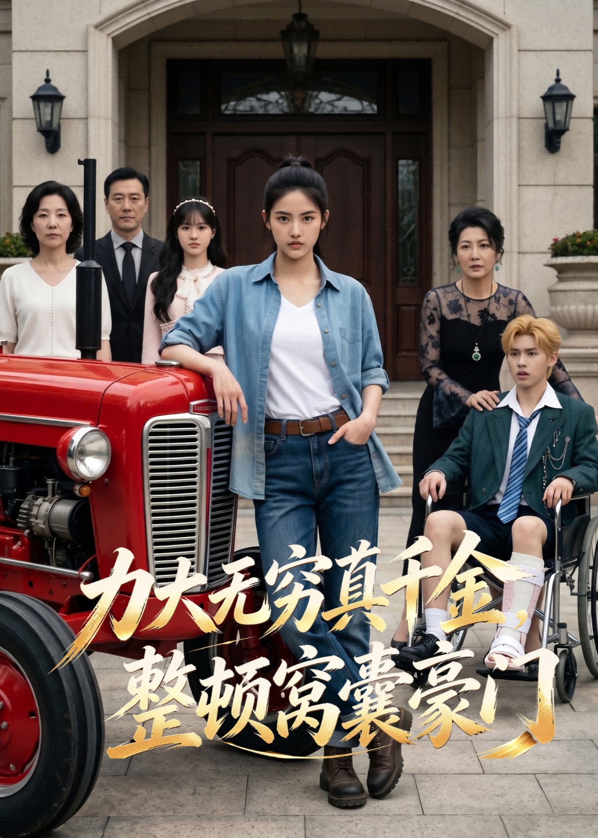 力大无穷真千金，整顿窝囊豪门封面图