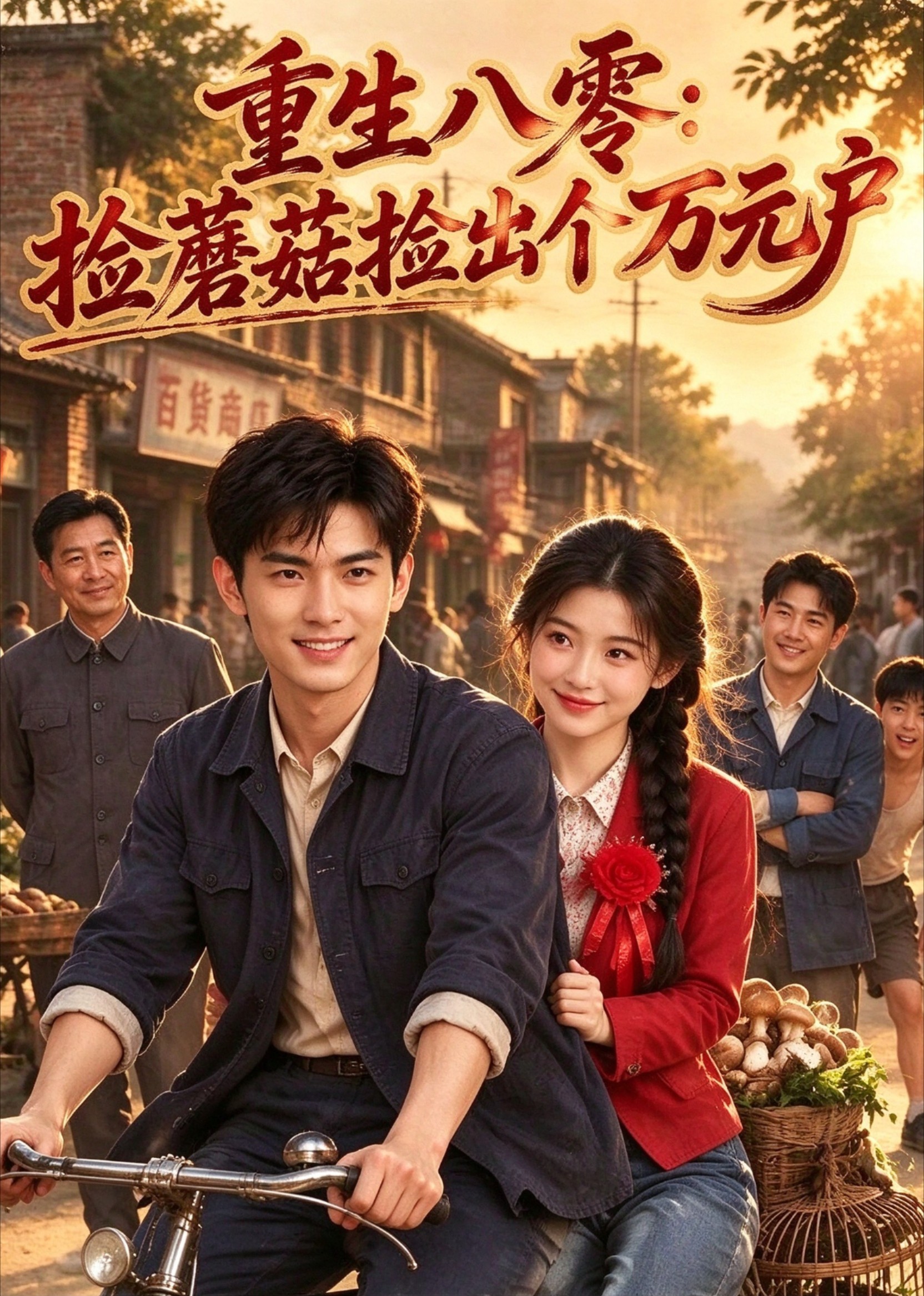 重生八零：捡蘑菇捡出个万元户封面图