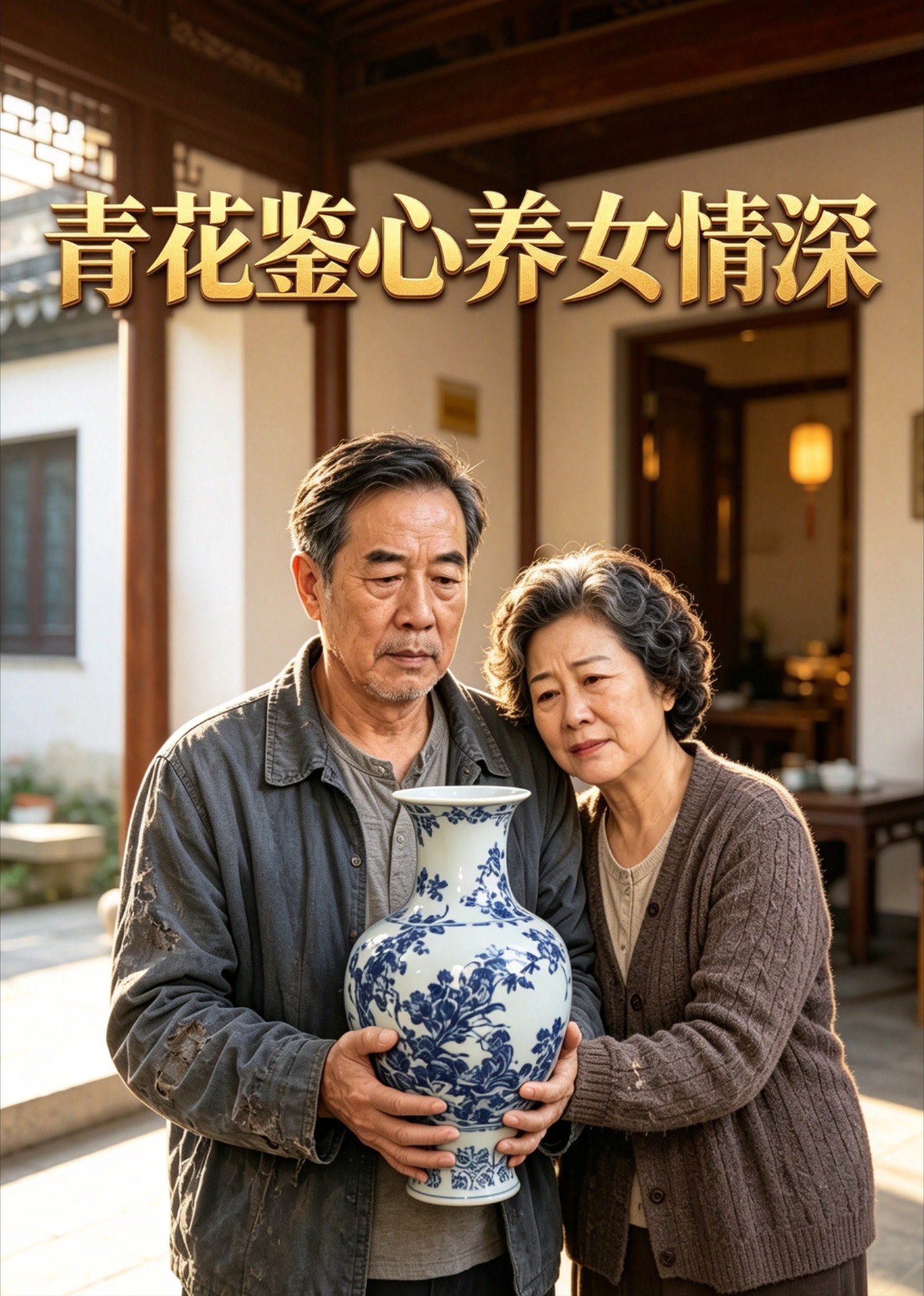 青花鉴心养女情深封面图
