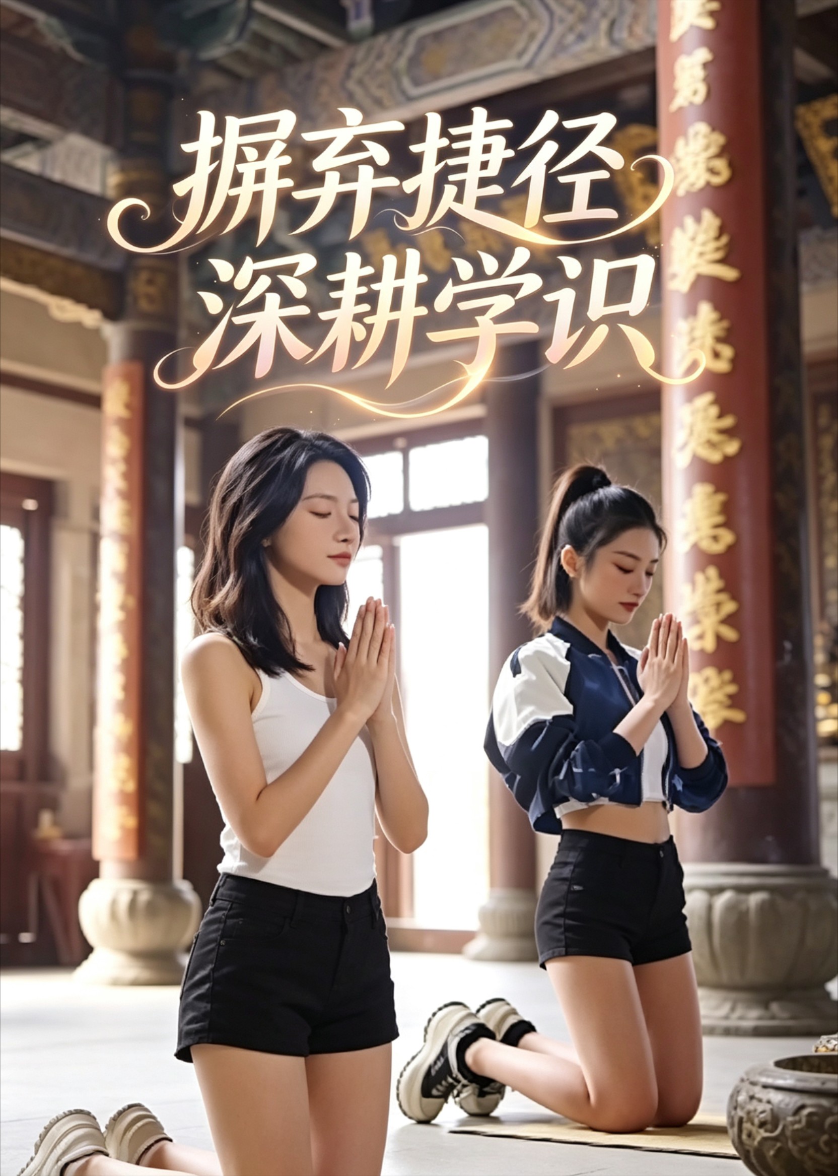 摒弃捷径深耕学识