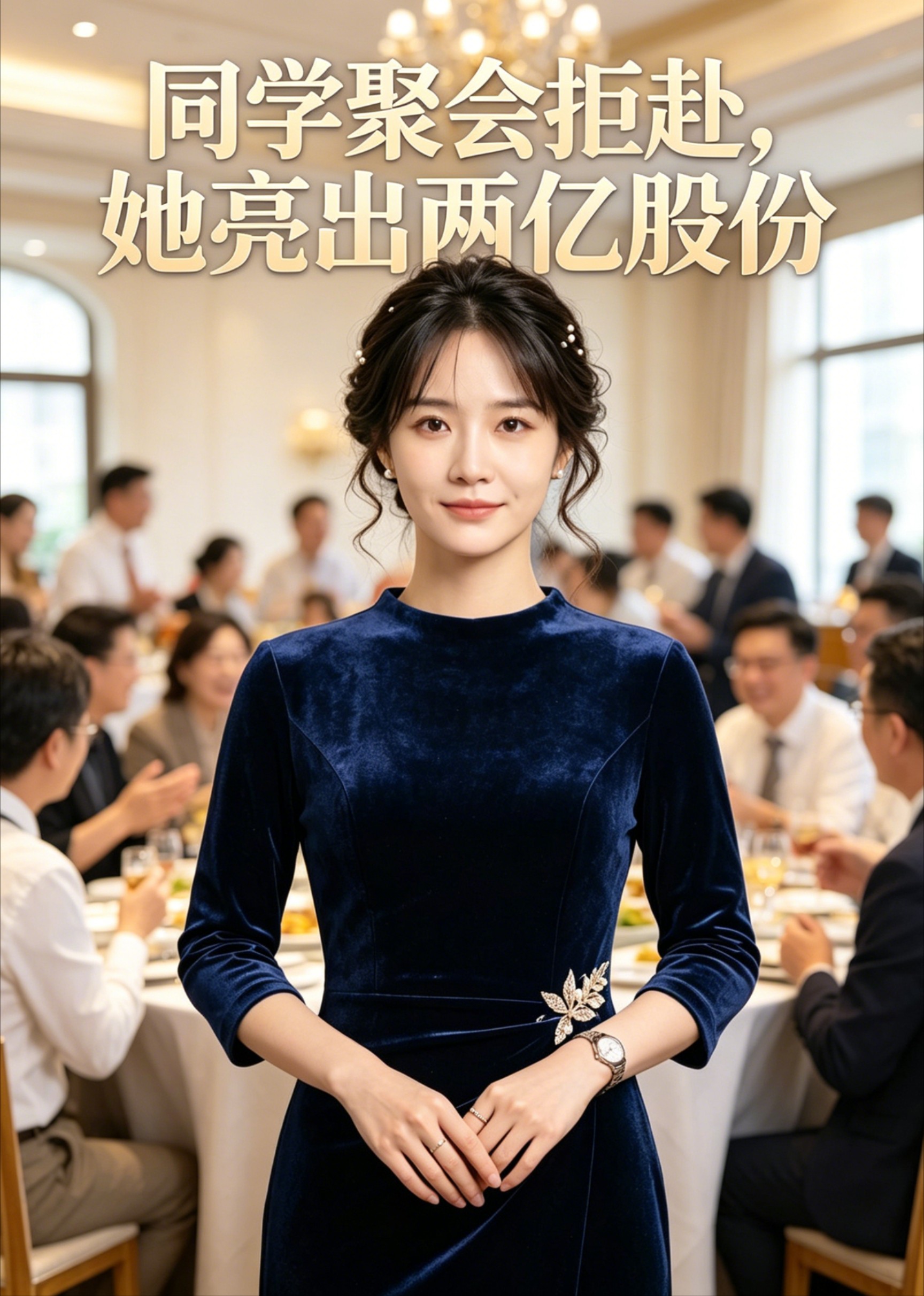 同学聚会拒赴，她亮出两亿股份
