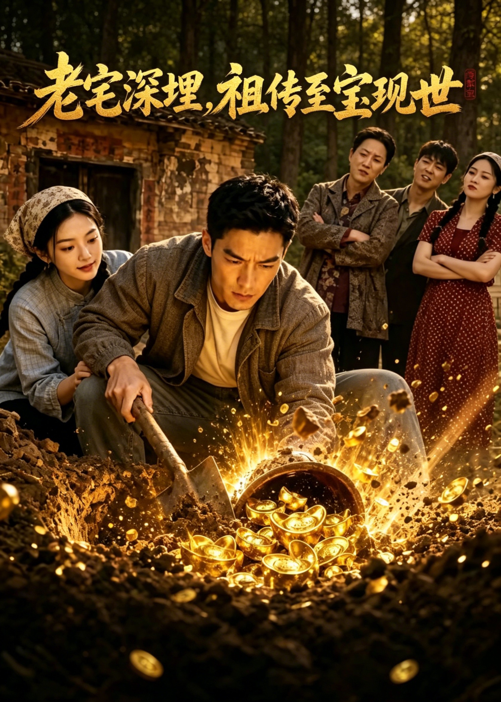 老宅深埋，祖传至宝现世