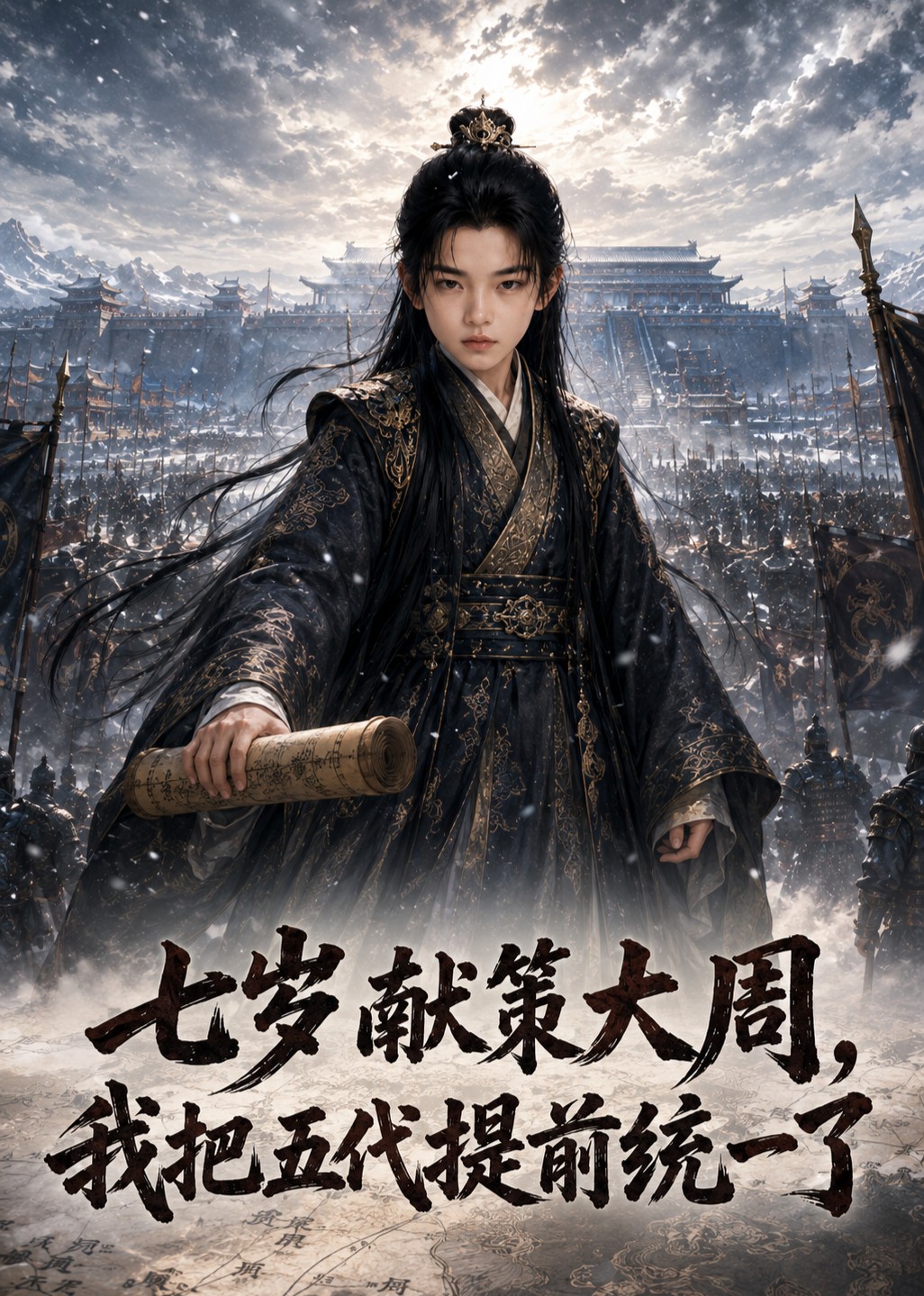 七岁献策大周，我把五代提前统一了封面图