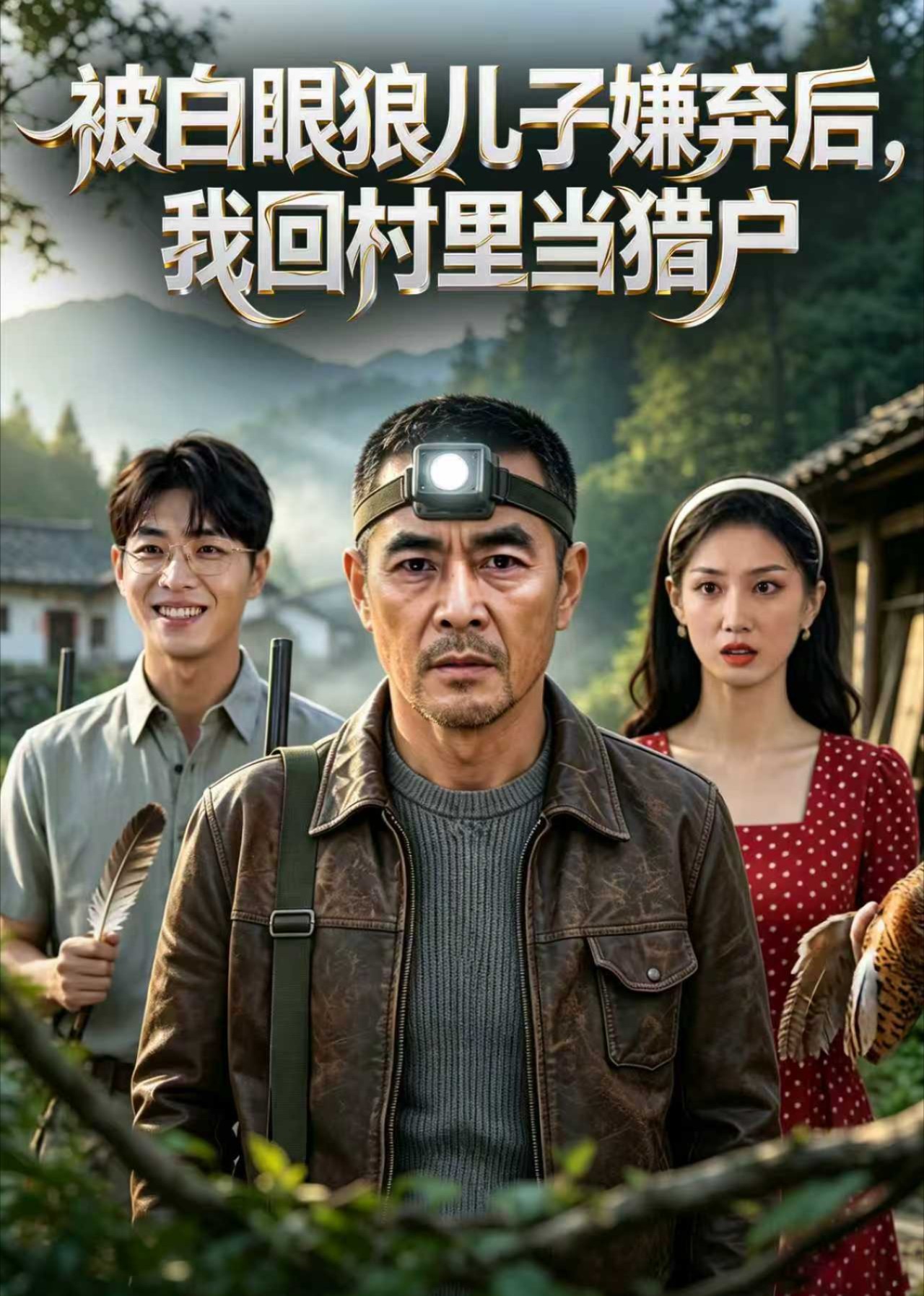 被白眼狼儿子嫌弃后，我回村当猎户