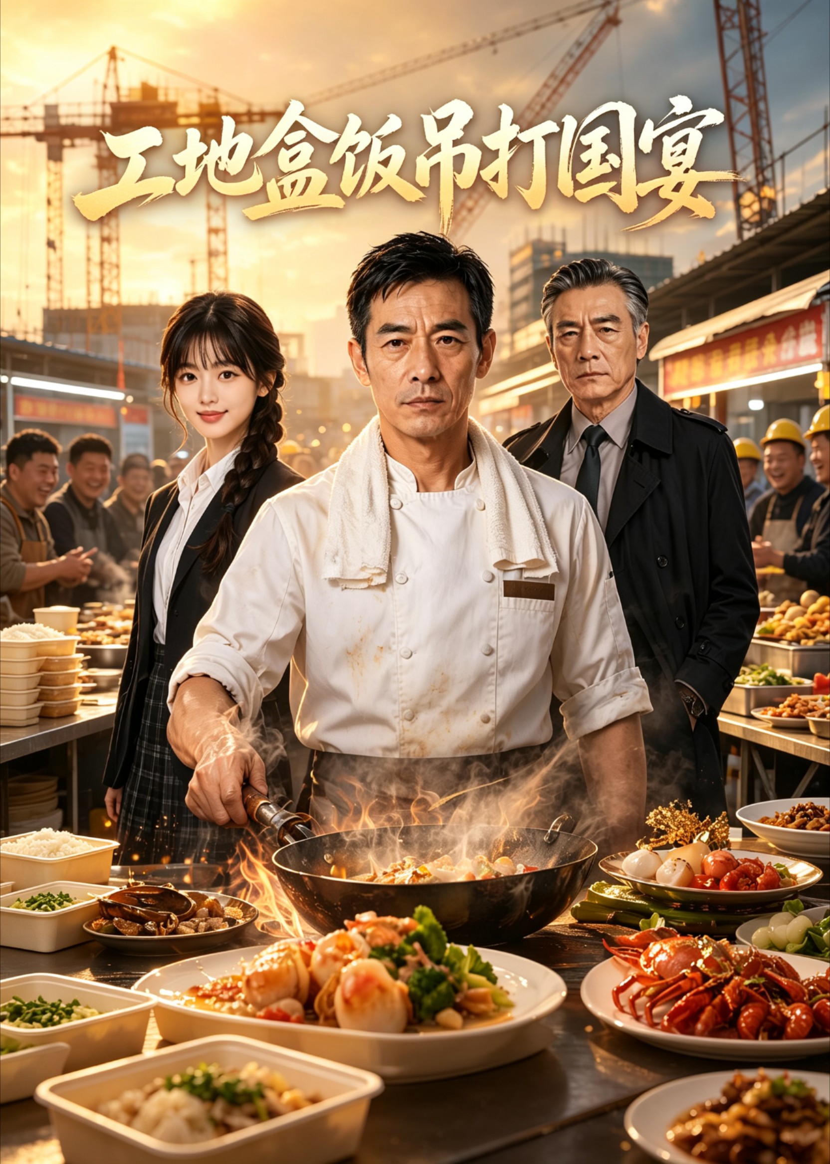 工地盒饭吊打国宴