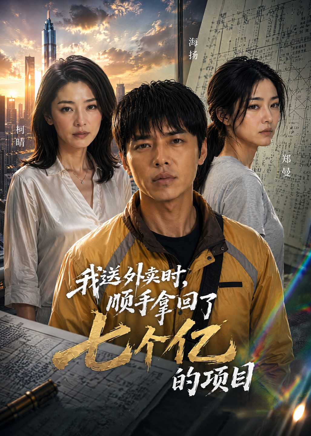 我送外卖时，顺手拿回了七个亿的项目