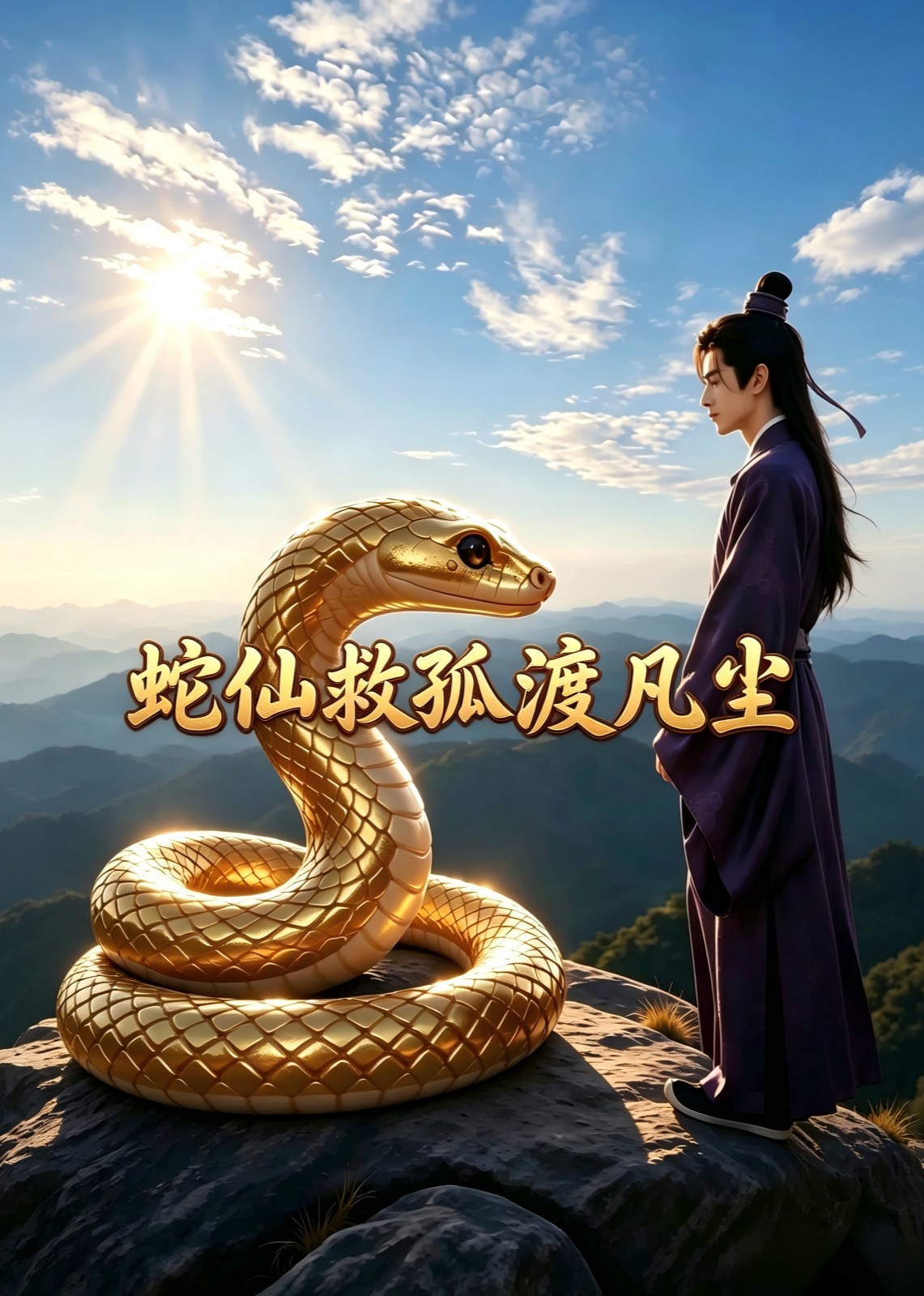 蛇仙救孤渡凡尘封面图