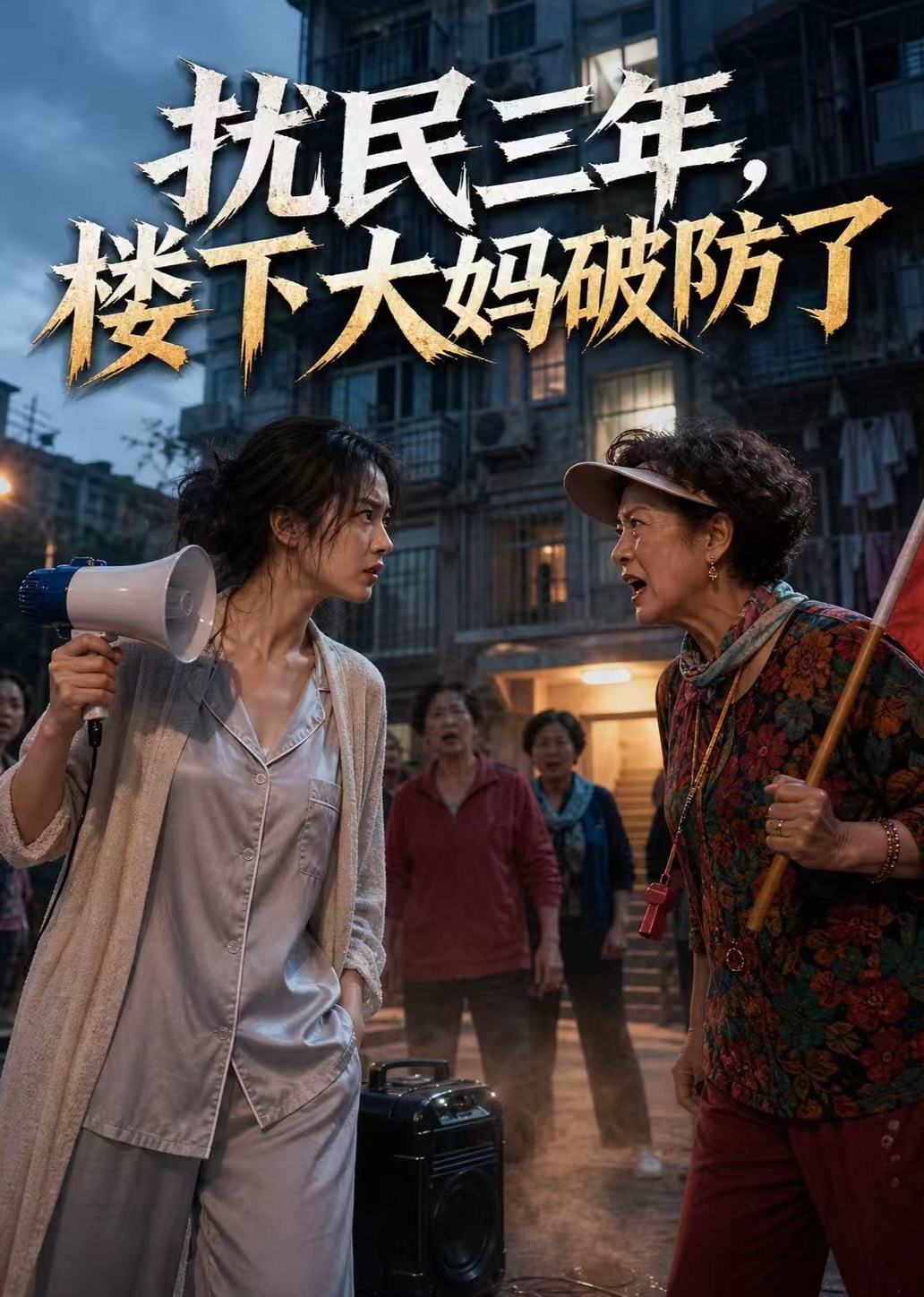 扰民三年，楼下大妈破防了