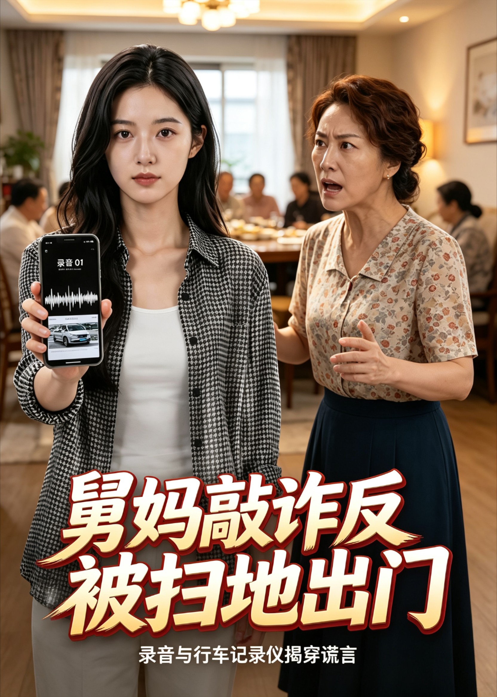 舅妈敲诈反被扫地出门