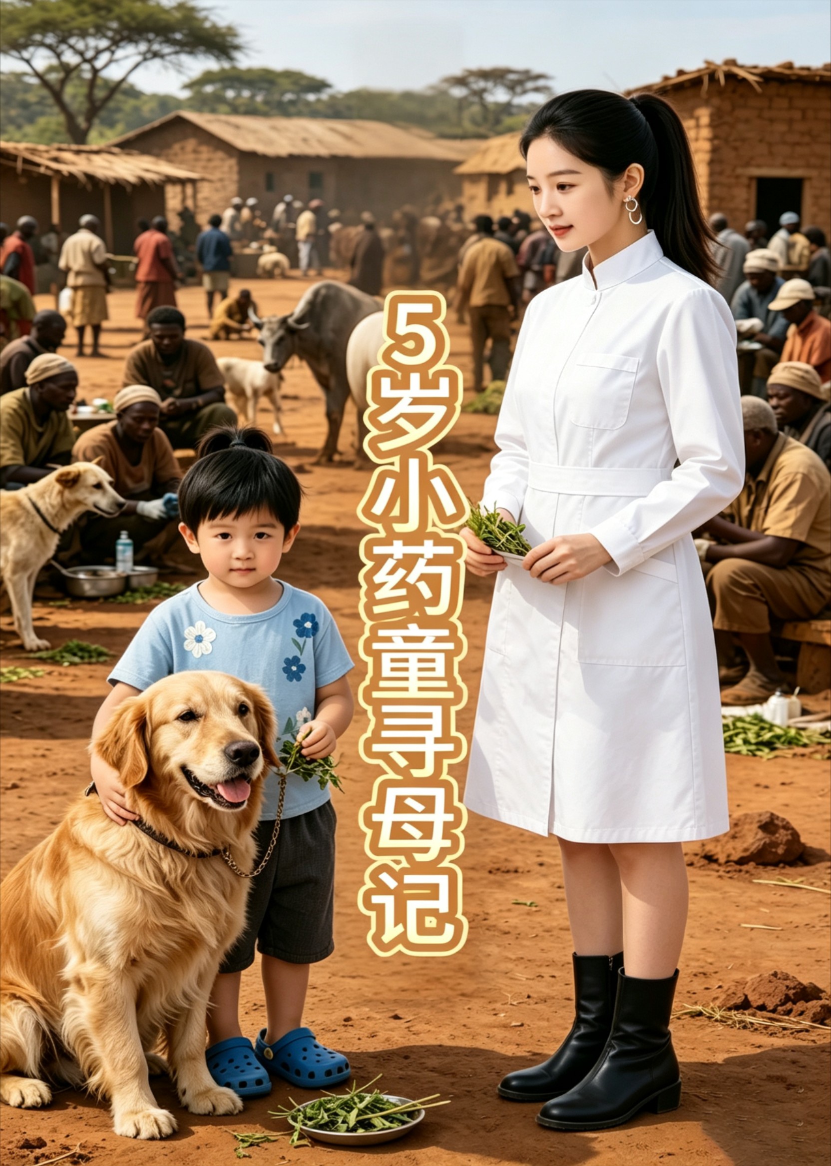 5岁小药童寻母记封面图
