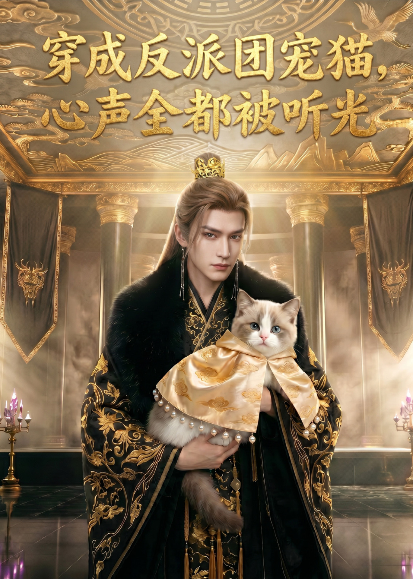穿成反派团宠猫，心声全都被听光