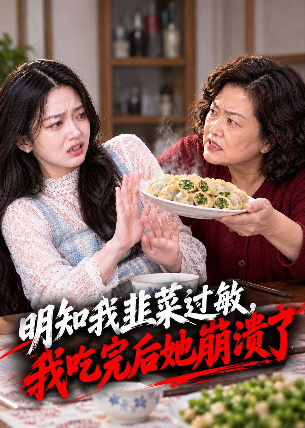 明知我韭菜过敏，我吃完后她崩溃了封面图