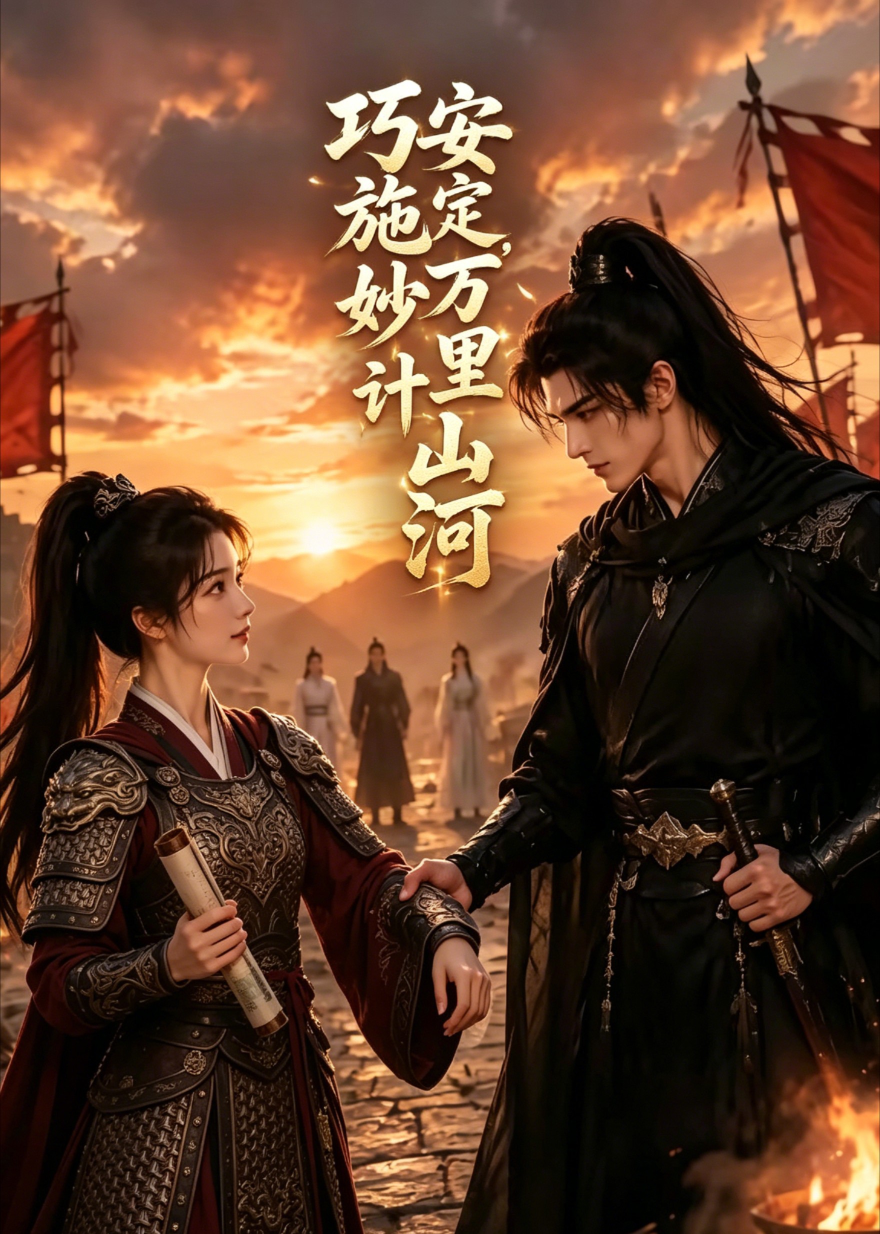 巧施妙计，安定万里山河