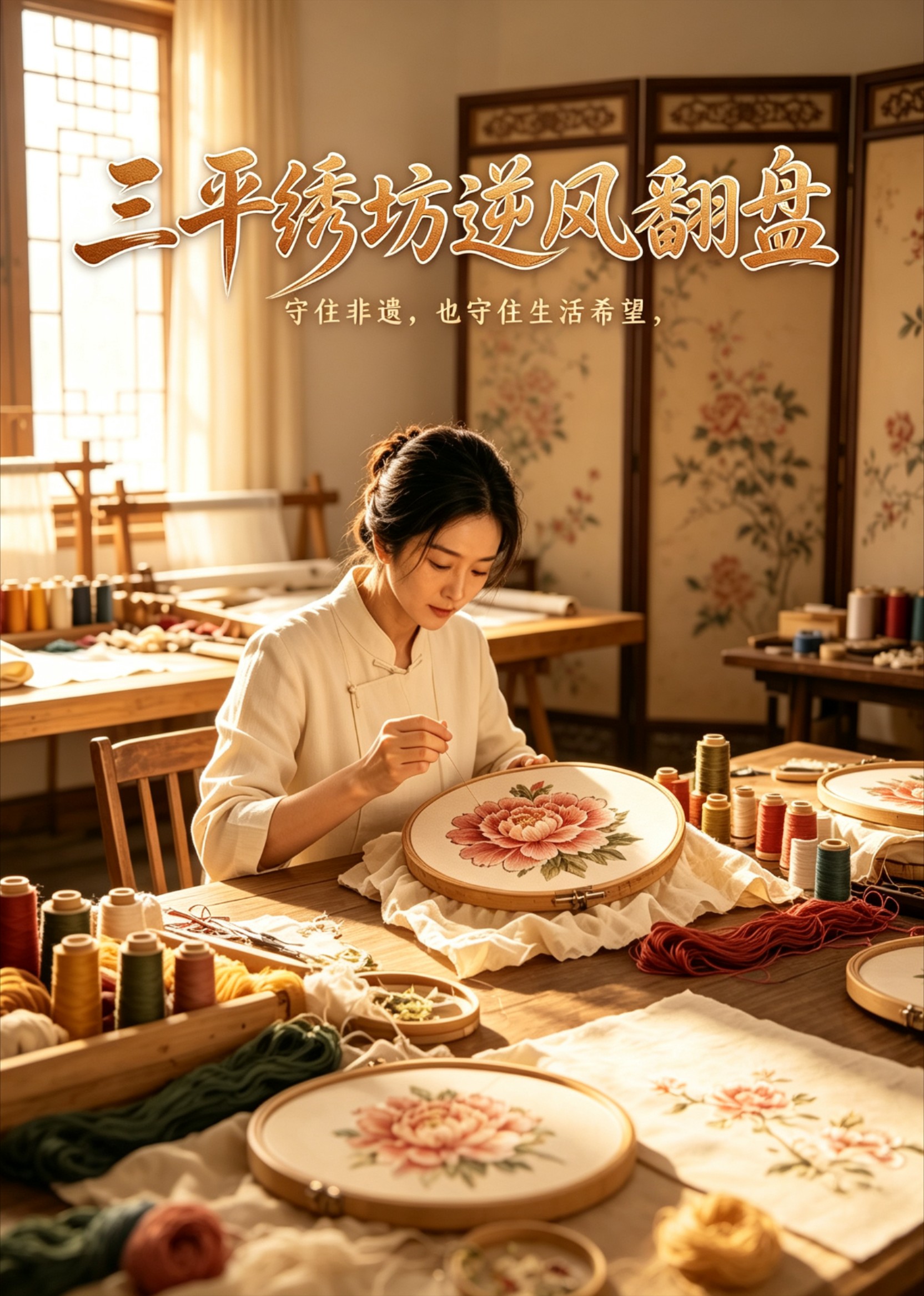 三平绣坊逆风翻盘