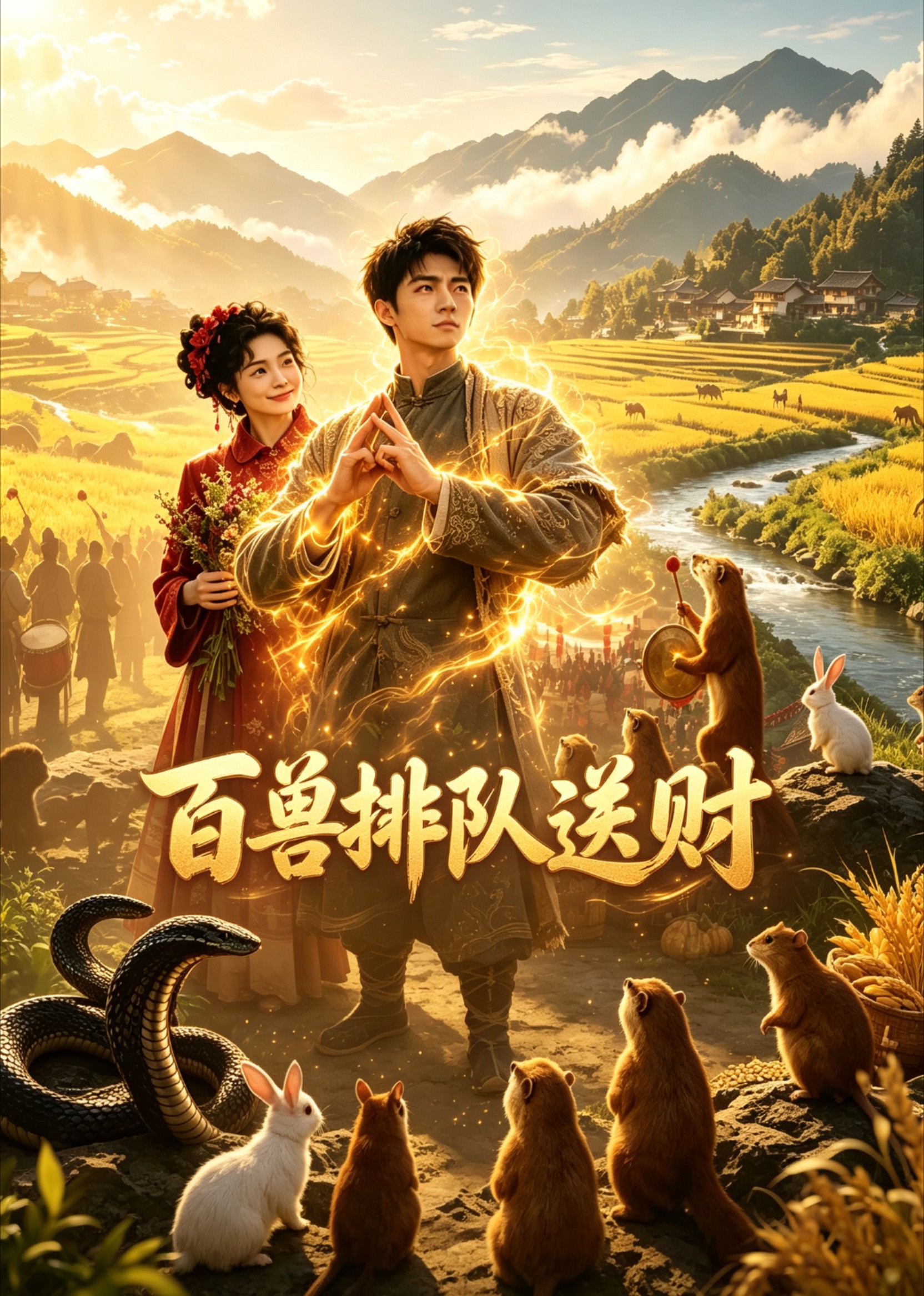 百兽排队送财封面图