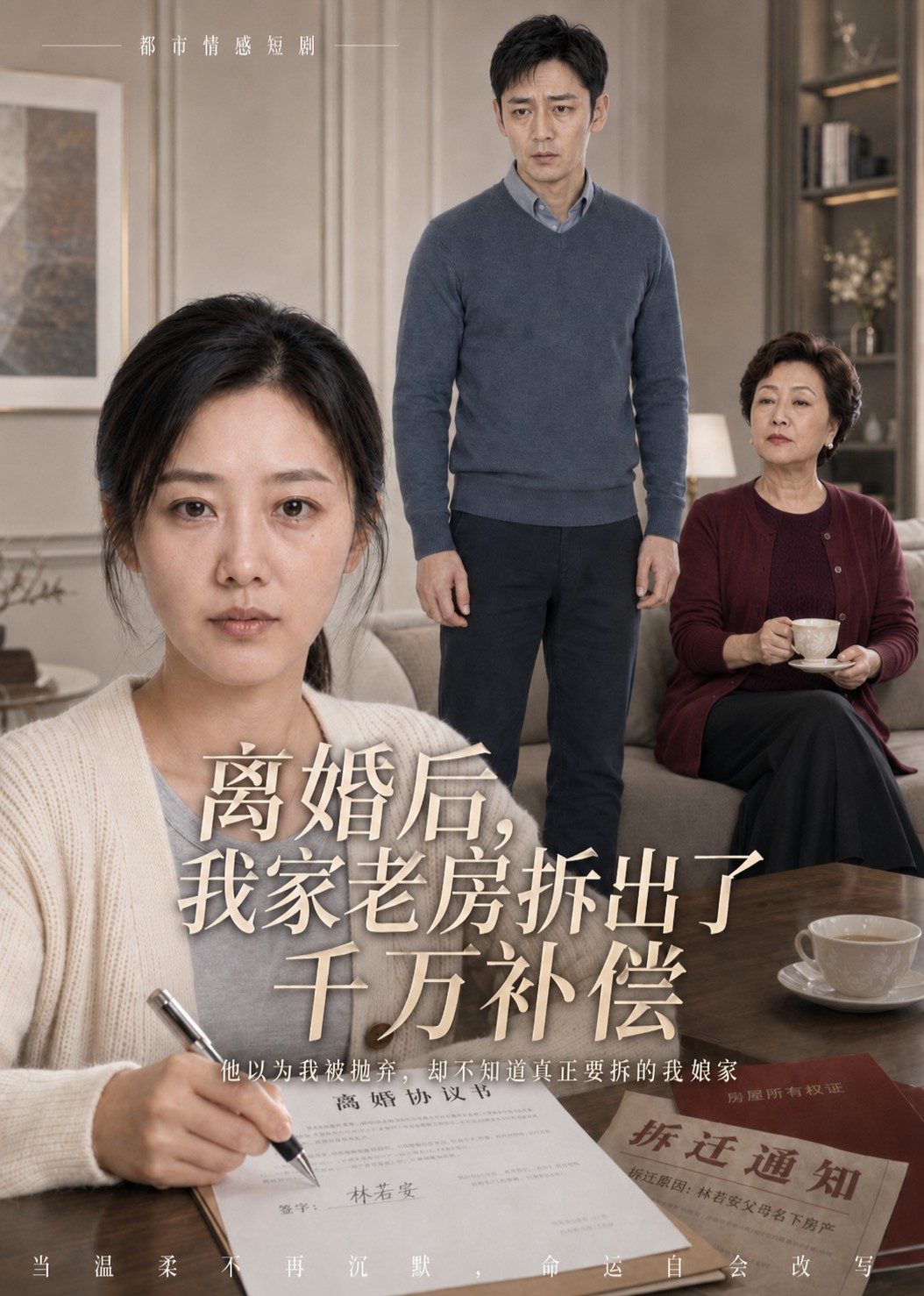 离婚后，我家老房拆出了千万补偿