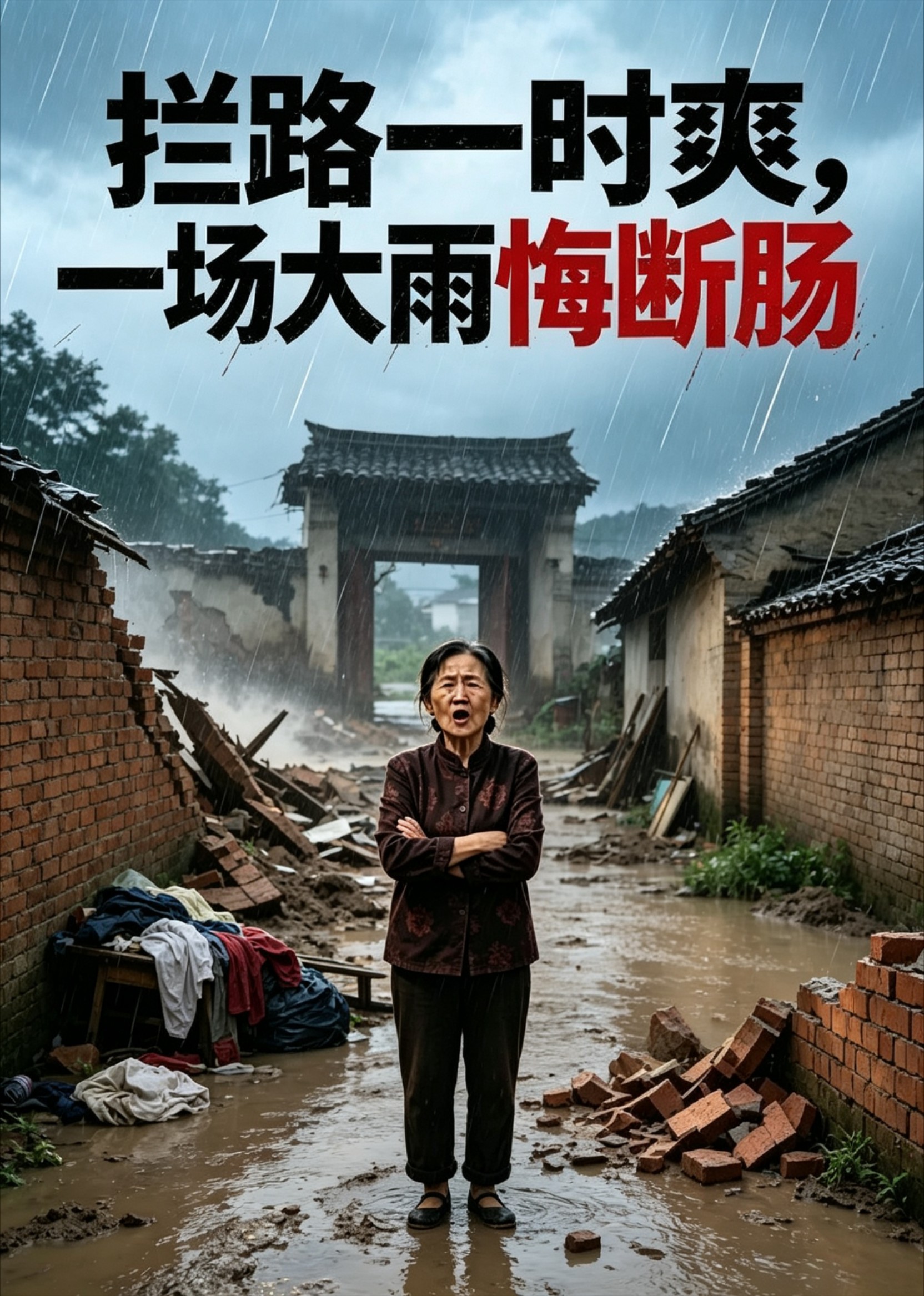 拦路一时爽，一场大雨悔断肠