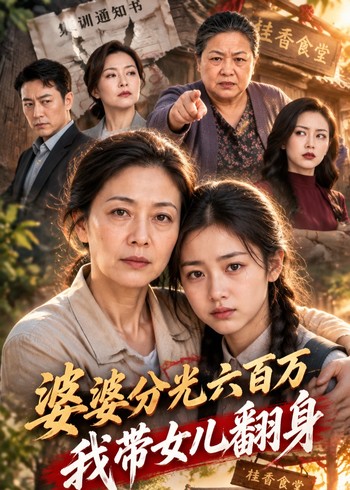 婆婆分光六百万，我带女儿翻身