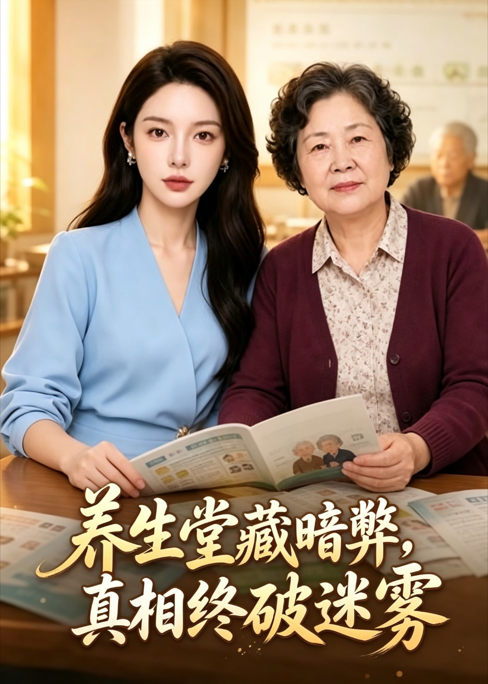 养生堂藏暗弊，真相终破迷雾封面图