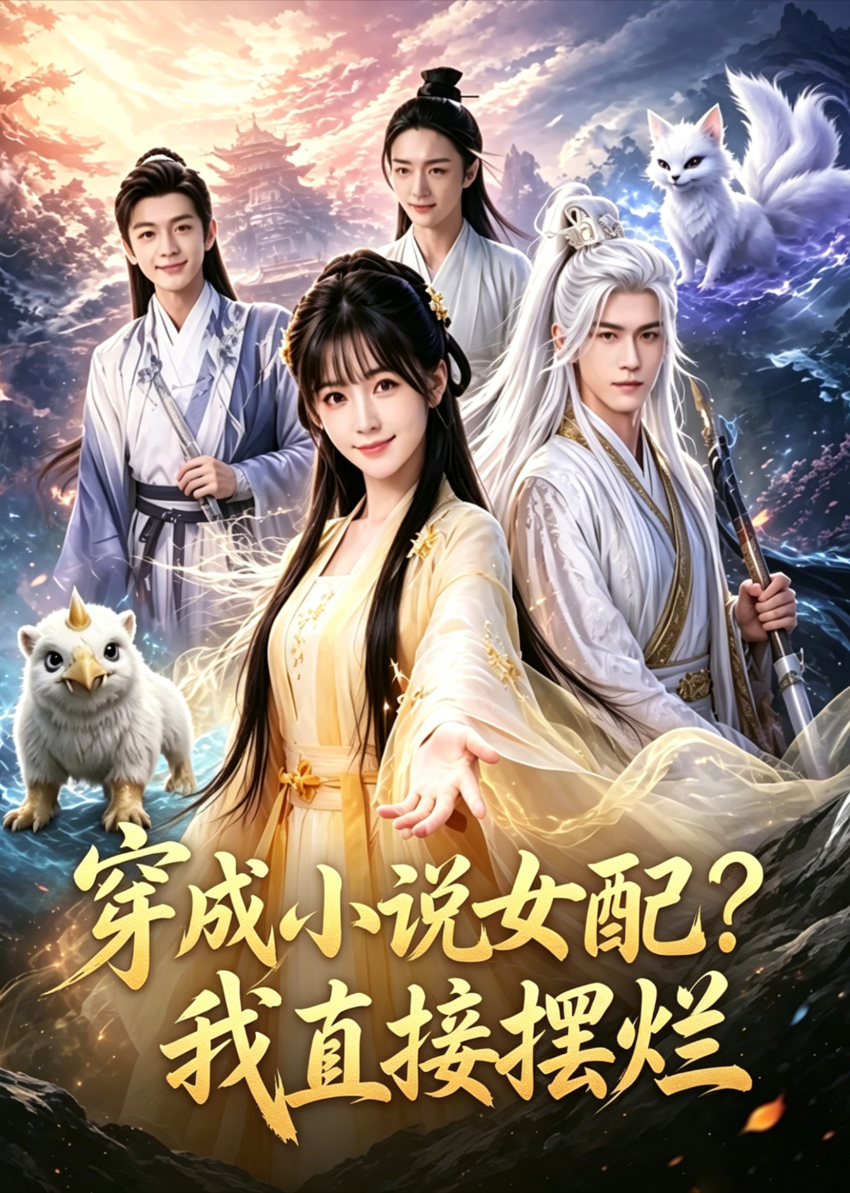 穿成小说女配?我直接摆烂