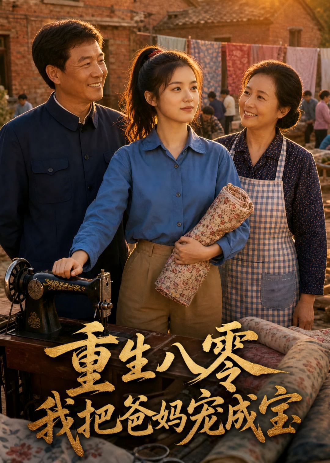 重生八零，我把爸妈宠成宝封面图
