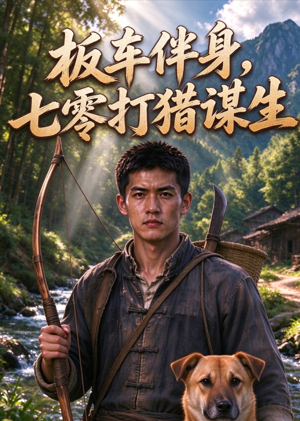 板车伴身，七零打猎谋生封面图