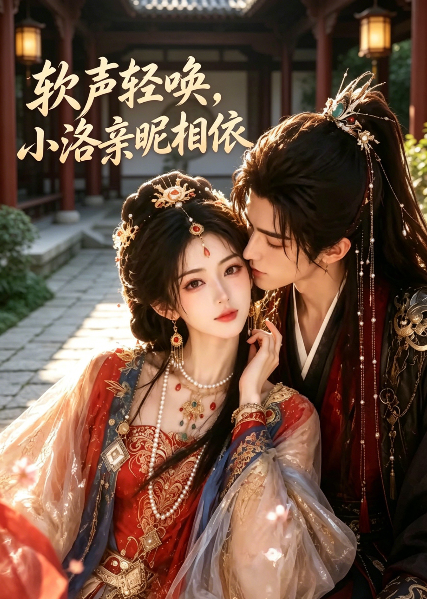 软声轻唤，小洛亲昵相依