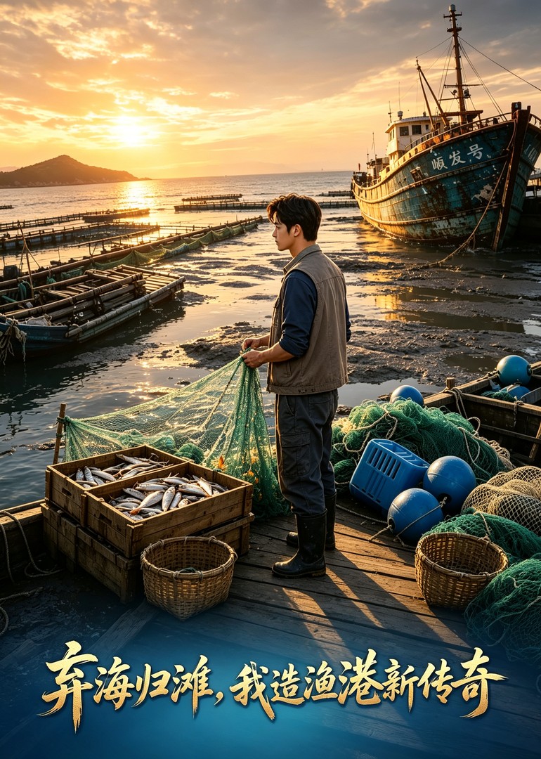 弃海归滩，我造渔港新传奇