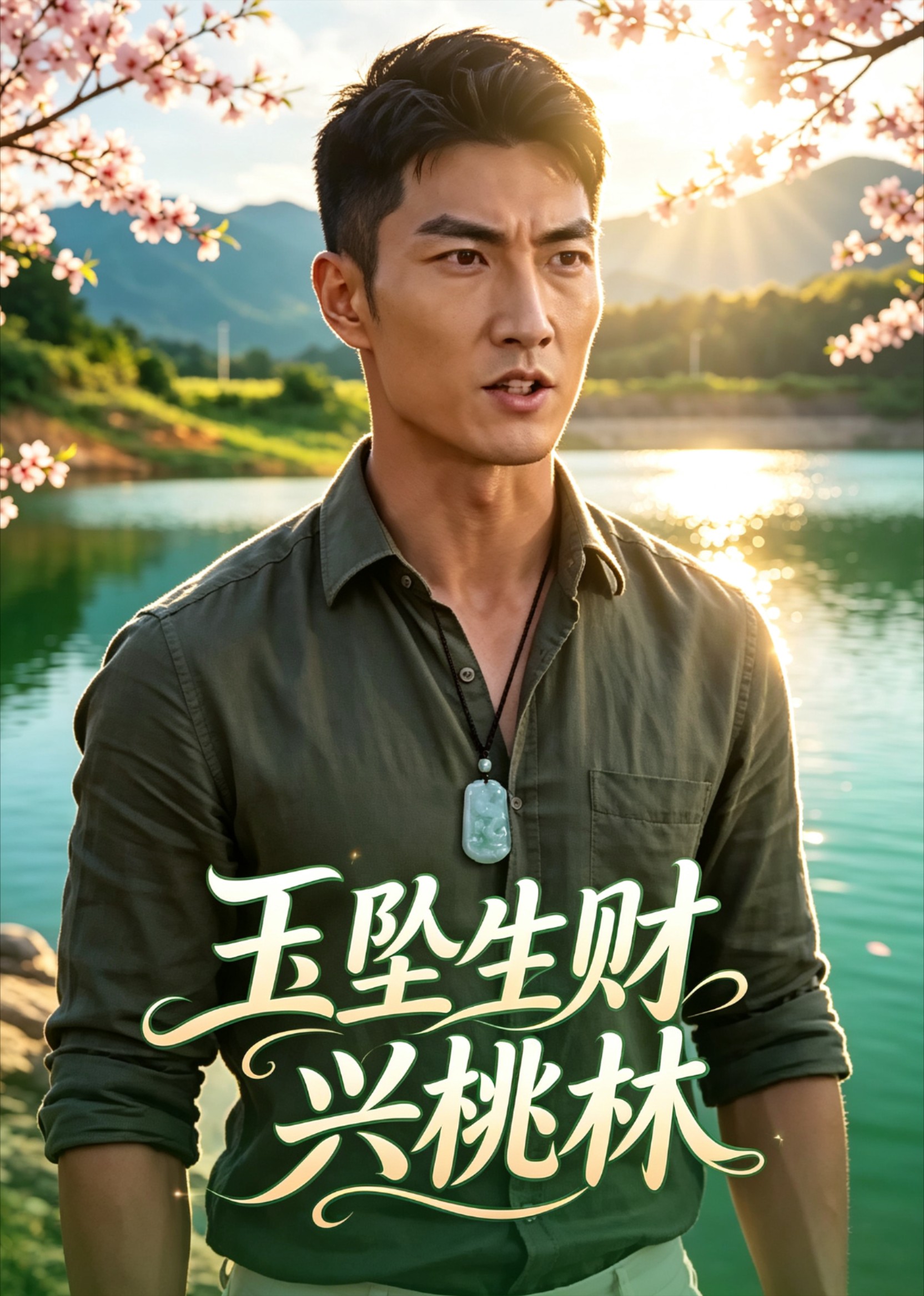 玉坠生财兴桃林