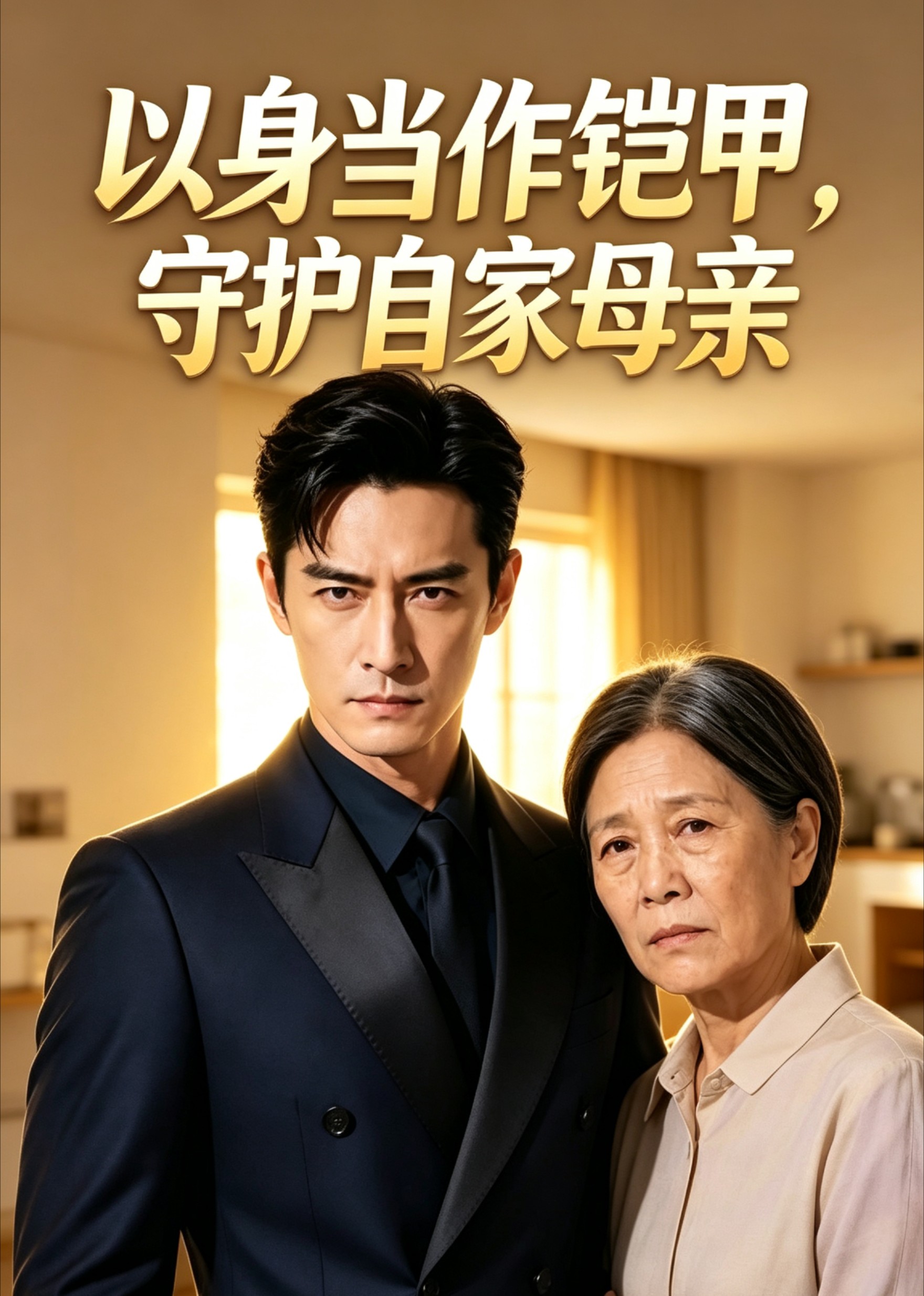 以身当作铠甲，守护自家母亲